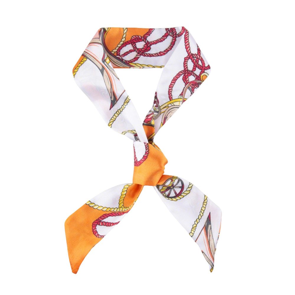 Zaewry Seidentuch Damen Seide Schal Halstuch Seidenschal Seidentuch Scarf, Taschentuch Handgelenk Accessoires Stirnband Haarband
