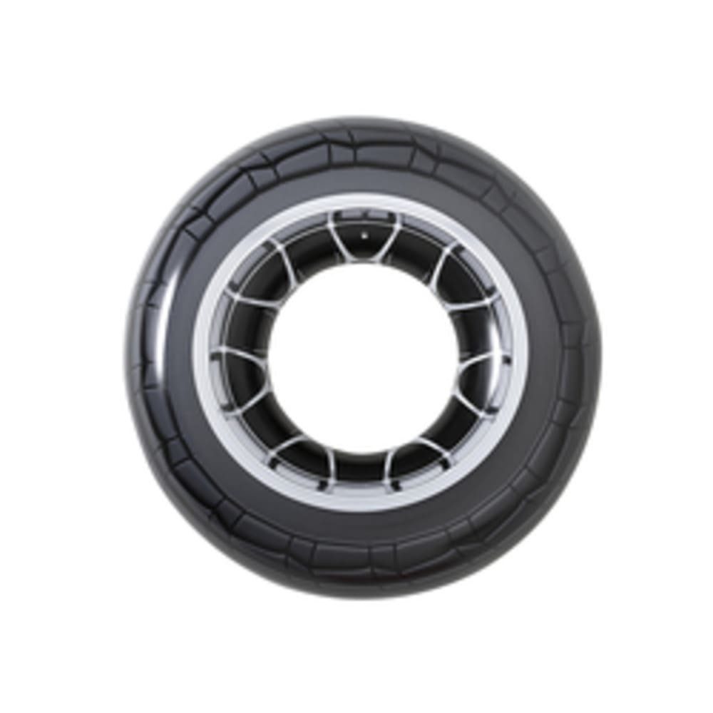 BESTWAY Schwimmring Schwimm-Ring, Ø 1,19 m GROß, AUTOREIFEN Design (Stück, 1-tlg., Schwimm-Ring), Schwimmreifen Badeinsel Wasserreifen Schwimmhilfe Schwimminsel