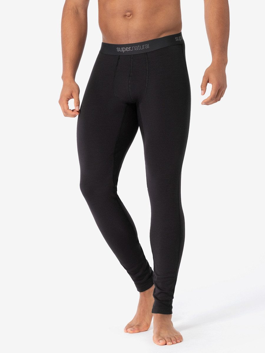 SUPER.NATURAL Thermounterhose für Herren, Merino PIM PANT extra Warm, atmungsaktiv