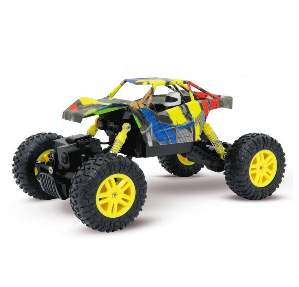 Thumbnail - Jamara RC-Buggy Hillriser Crawler 4WD, Maßstab 1:18, Gelb, 2,4GHz, ferngesteuert