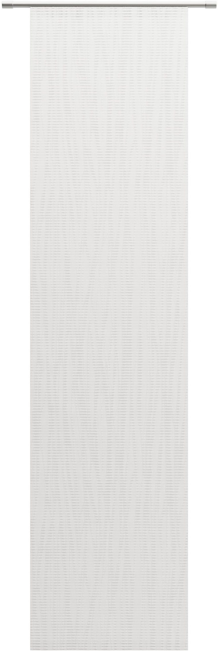 Neutex for you! Schiebegardine RAYA (1 St), Paneelwagen, halbtransparent, Grafische Linienstruktur