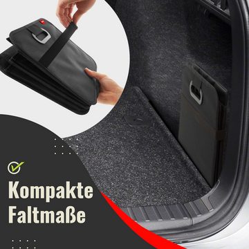 achilles Klappbox Auto-Faltbox Kofferraum-Organizer, Faltbare Autotasche, Faltkorb, 40 l