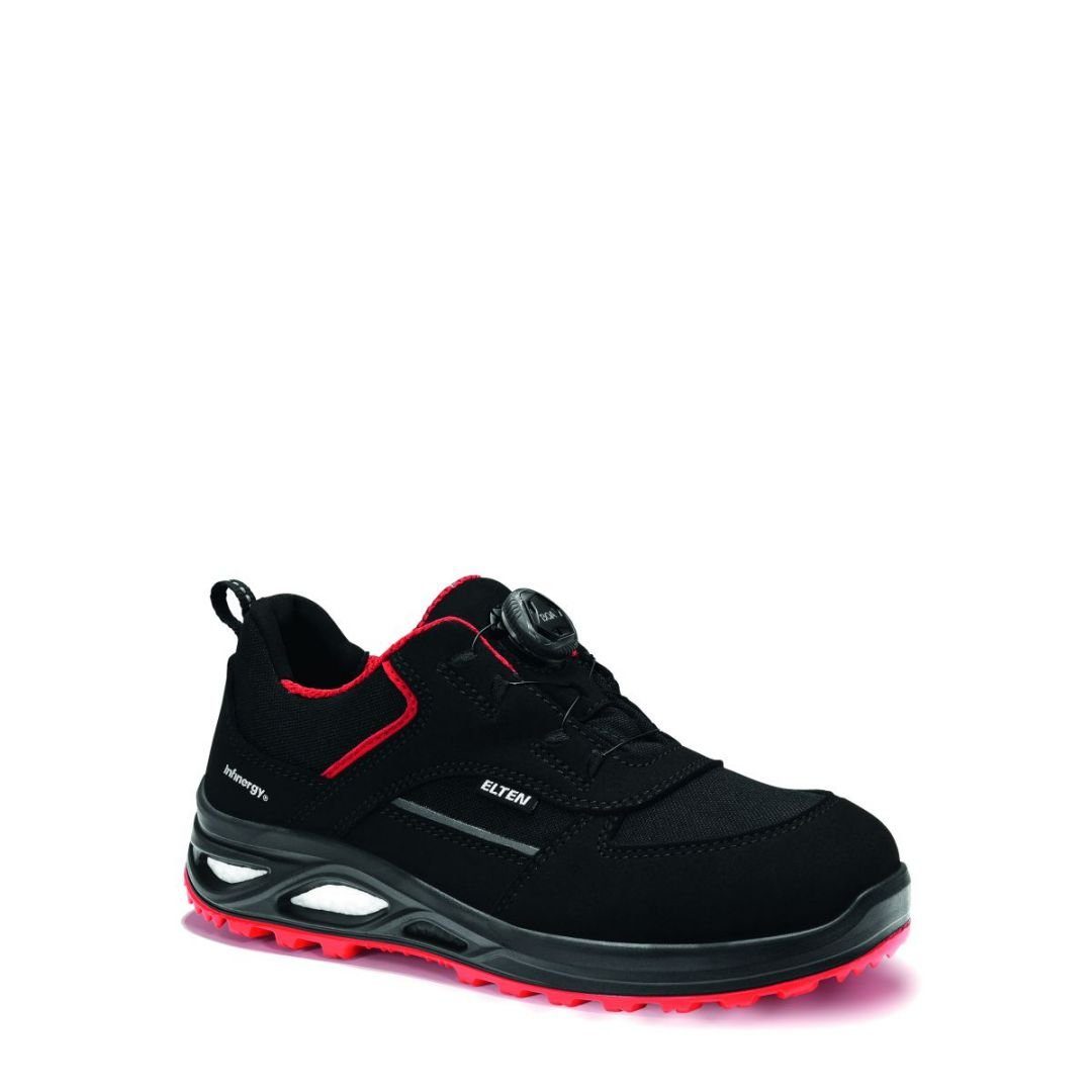 ELTEN HANNAH XXTL BOA® black-red Low ESD S3 Arbeitsschuh (1-tlg)