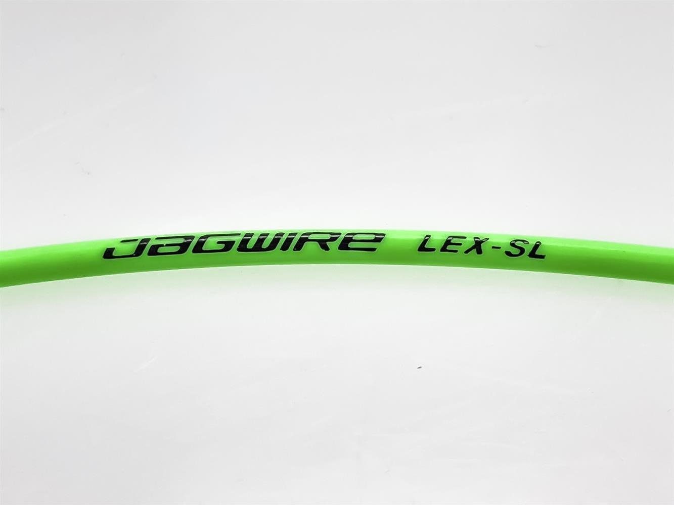 Jagwire Schaltzug 5 Meter JAGWIRE Lube Schaltzug Neon Slick LEX-SL Grün Aussenhülle
