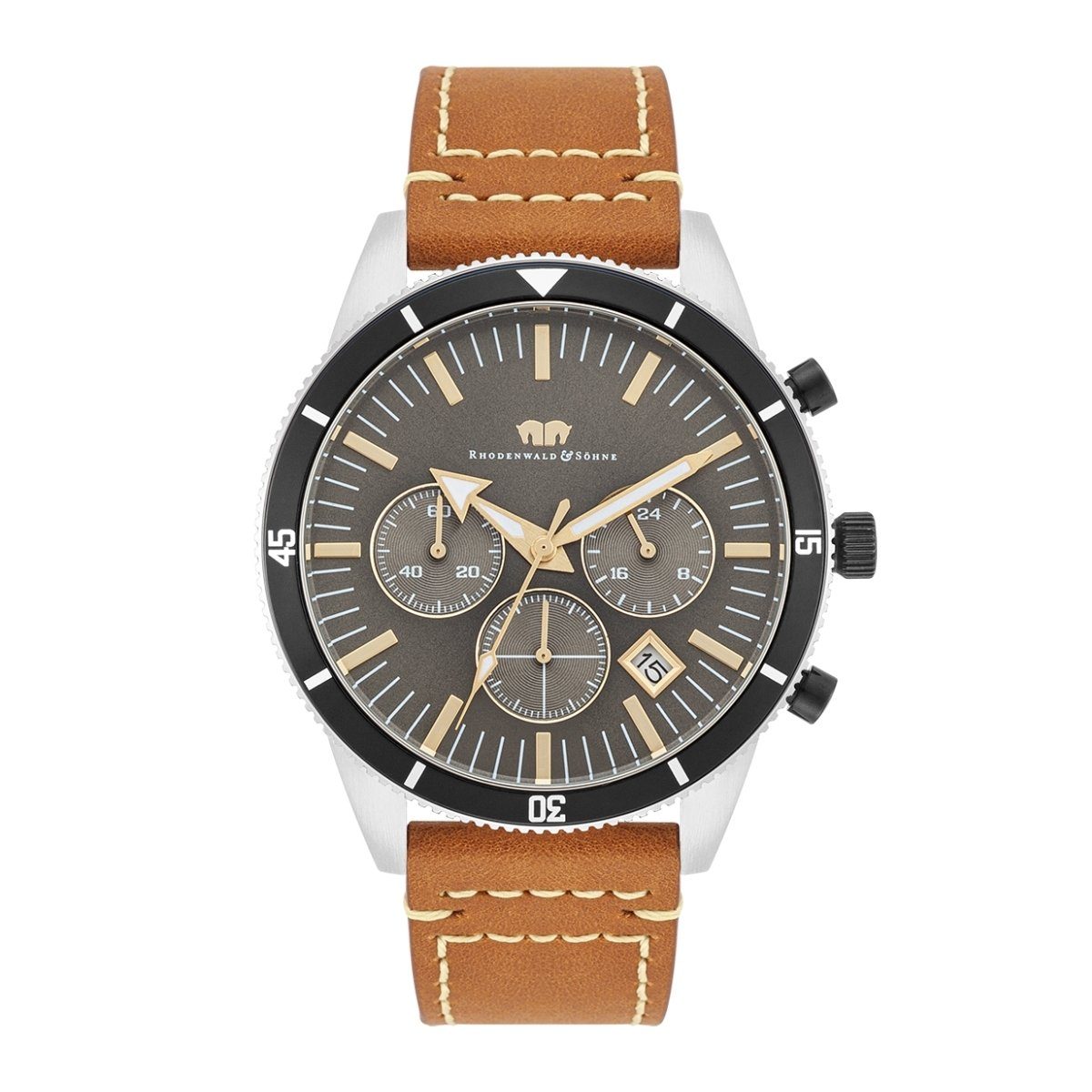 Rhodenwald & Söhne Chronograph Classic silber Classic, mit Quarzwerk günstig online kaufen