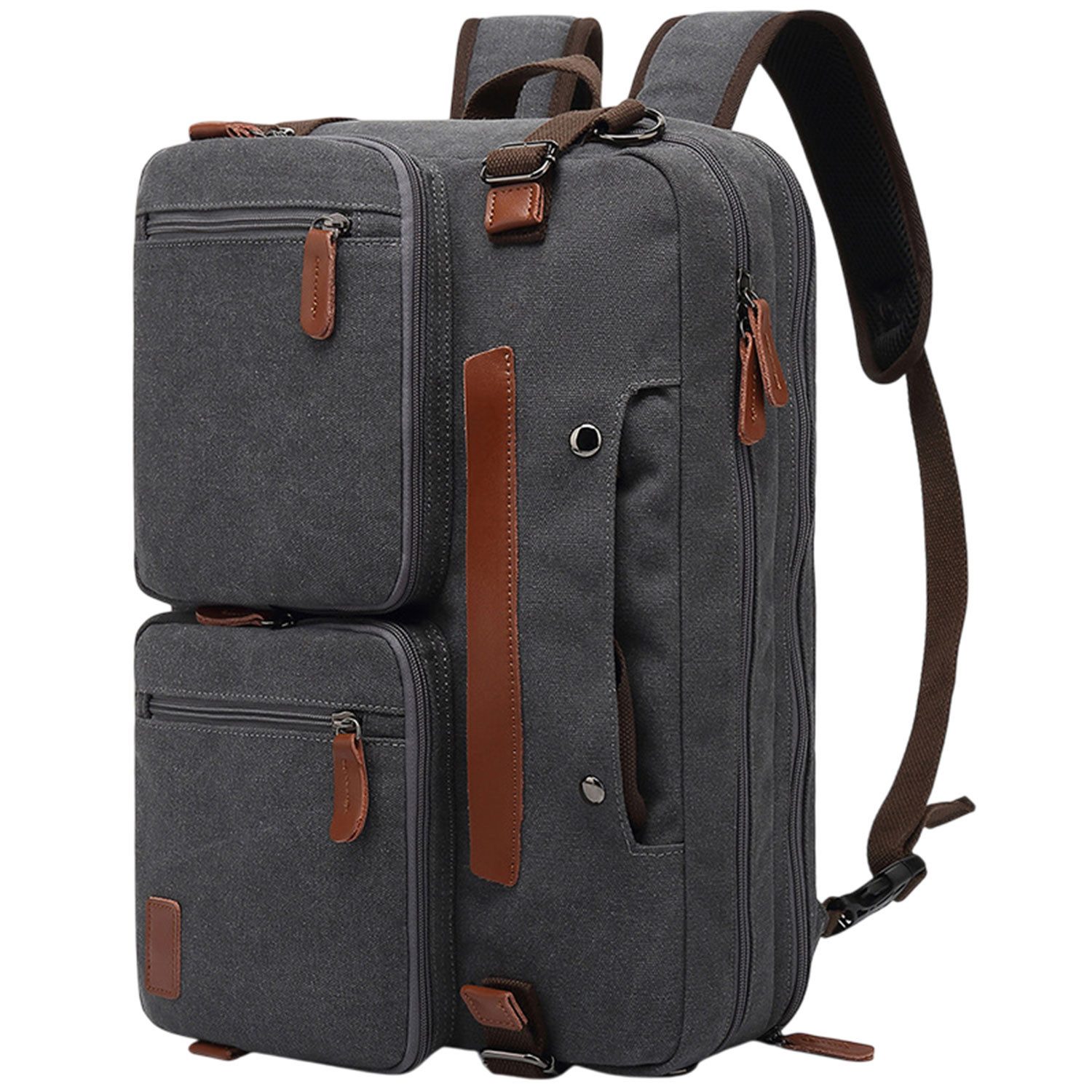 Refttenw Reiserucksack Handgepäck Rucksack mit Laptopfach, Wasserabweisend Freizeitrucksack, Größe Kapazität 40x12x30cm, für 15,6 Zoll Laptop, für Weekender