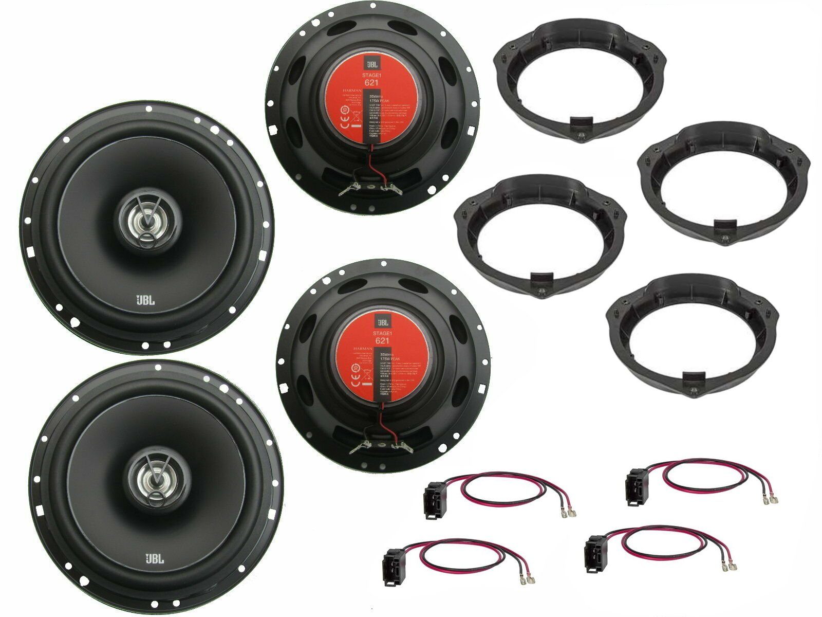 DSX JBL für Mercedes ML Klasse W166 Bj 11-15 Lautsprecher Tür vorne + hint Auto-Lautsprecher (70 W)