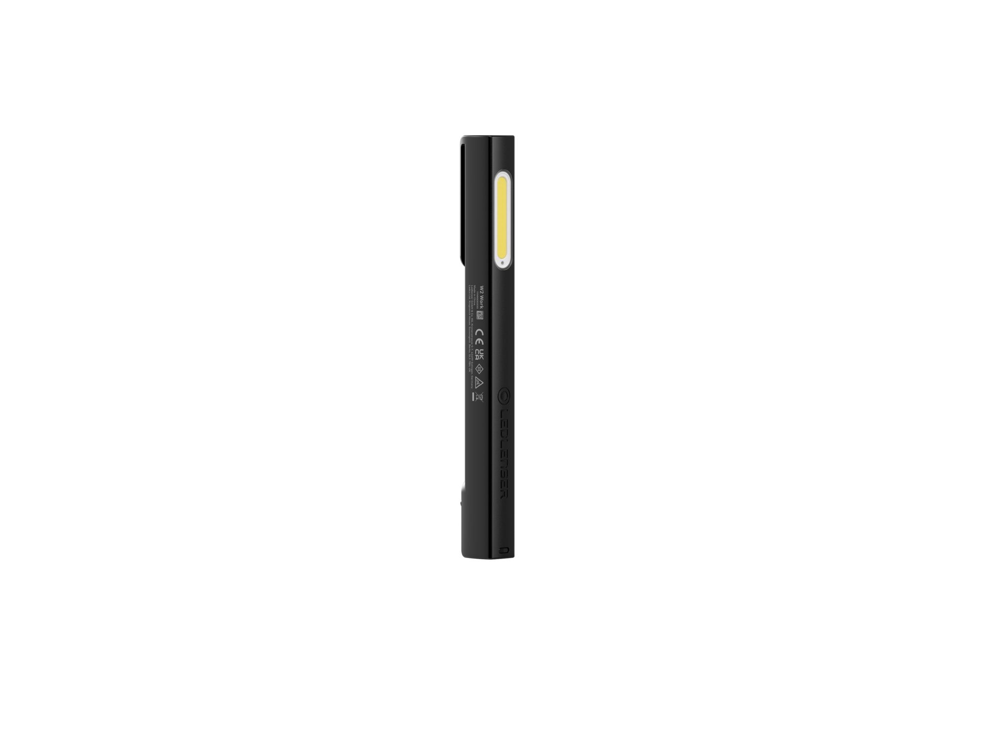 Ledlenser Taschenlampe W2 Work, 160 Lumen, 50m Leuchtweite, 20 Std. Laufzeit, Batterie o. Akku Betrieb