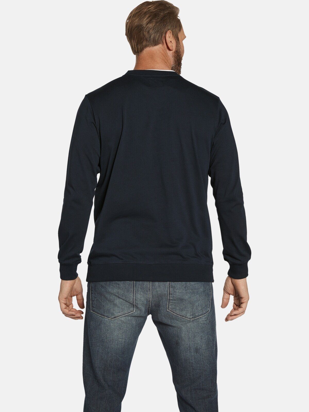 Jan Vanderstorm Sweatshirt BOTU, lässig bequem
