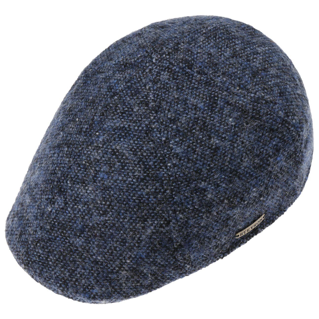 Stetson Flat Cap (1-St) EU mit Made Schirm, the dunkelblau in Schirmmütze