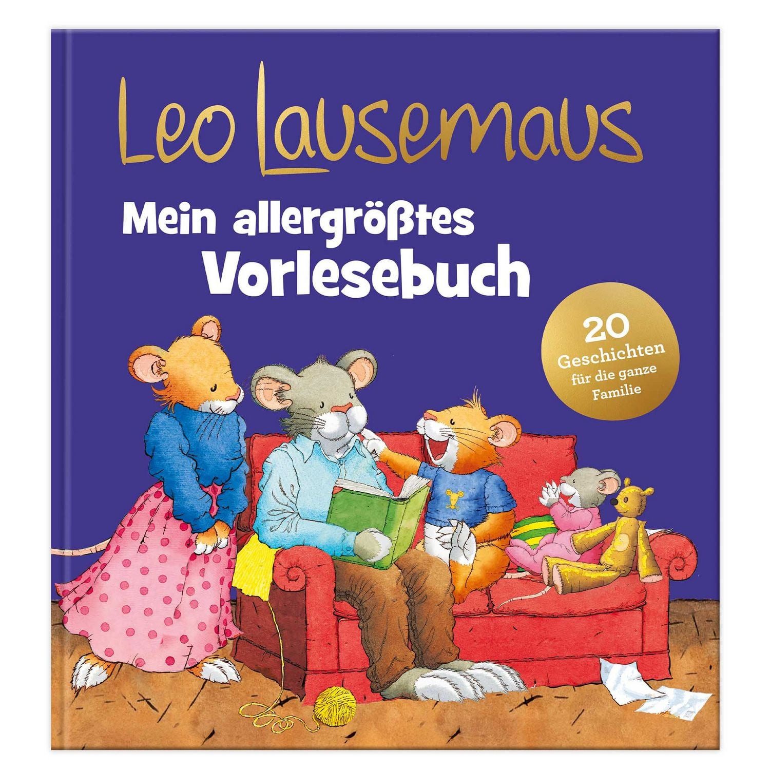 Kinderbuch Leo Lausemaus – Mein allergrößtes Vorlesebuch Bilderbuch mit Geschicht Sophia Witt, Frieda Böhm, Monika Larsen