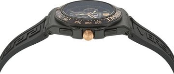 Versace Chronograph GRECA EXTREME CHRONO, VE7H00323, Quarzuhr, Armbanduhr, Herrenuhr, Datum, Stoppfunktion, Swiss Made