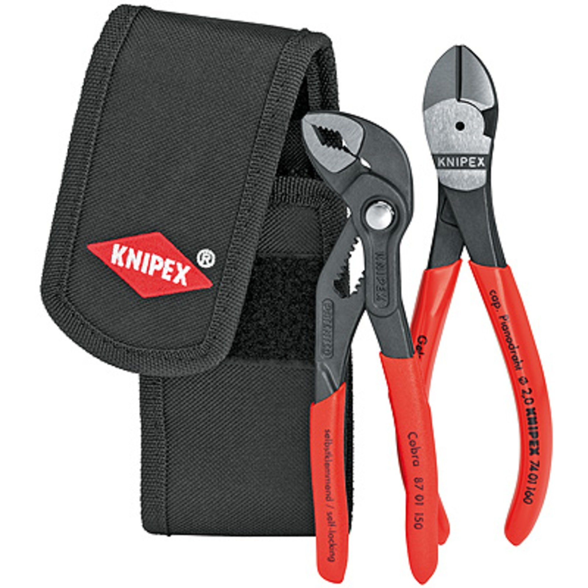 Knipex Zangenset KNIPEX Mini-Zangenset 002072V02, 2-teilig