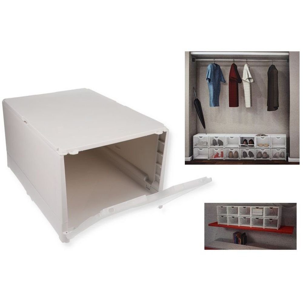 GarPet Aufbewahrungsbox Aufbewahrungsbox mit Frontöffnung Stapel günstig online kaufen