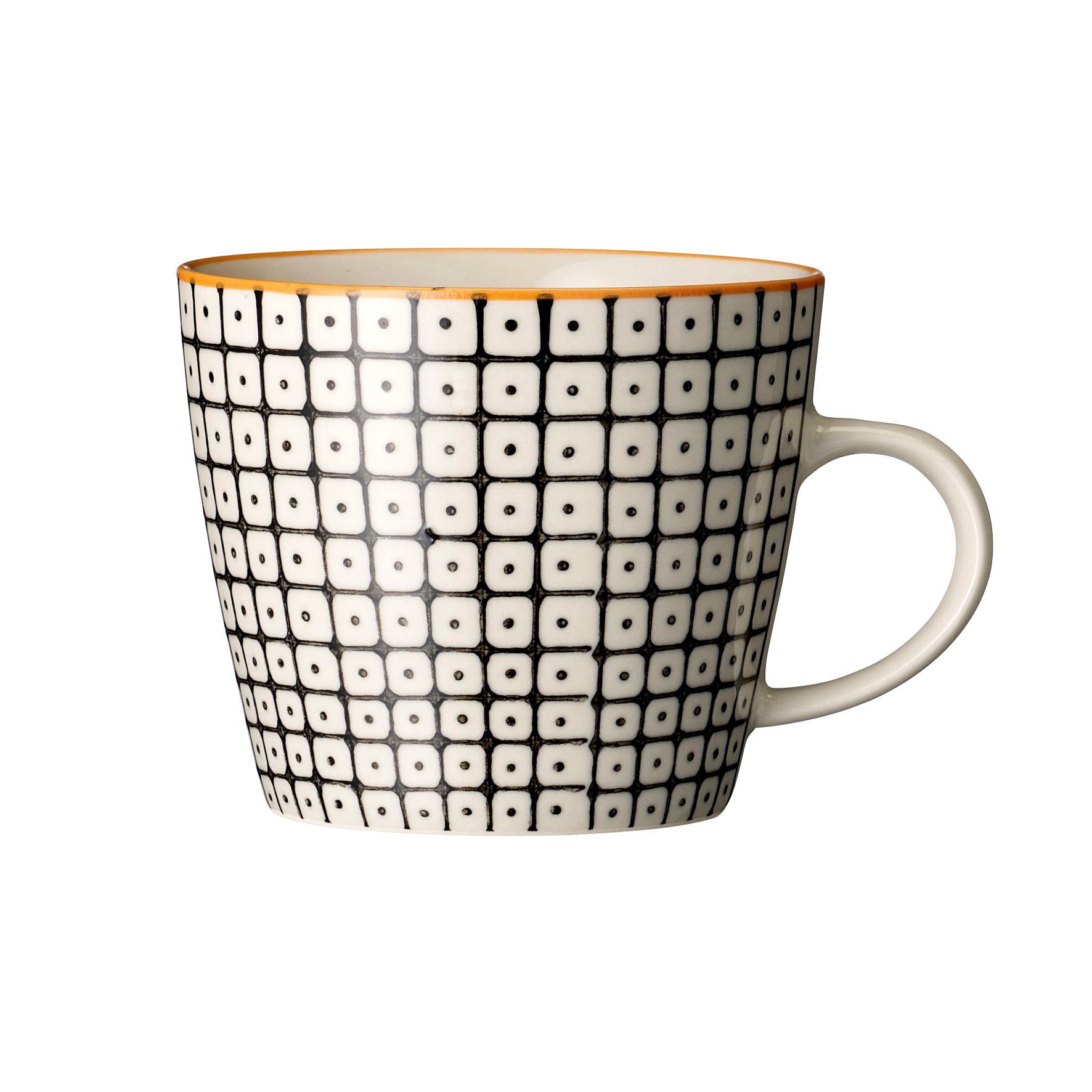 Bloomingville Tasse Bloomingville Carla Tassen 6er Set, Steinzeug