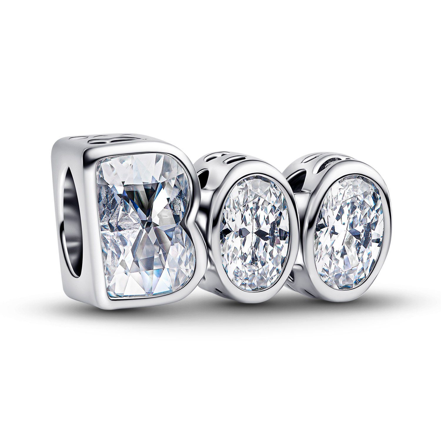 Pandora Bead Silber Charm BOO Glow-in-the-Dark