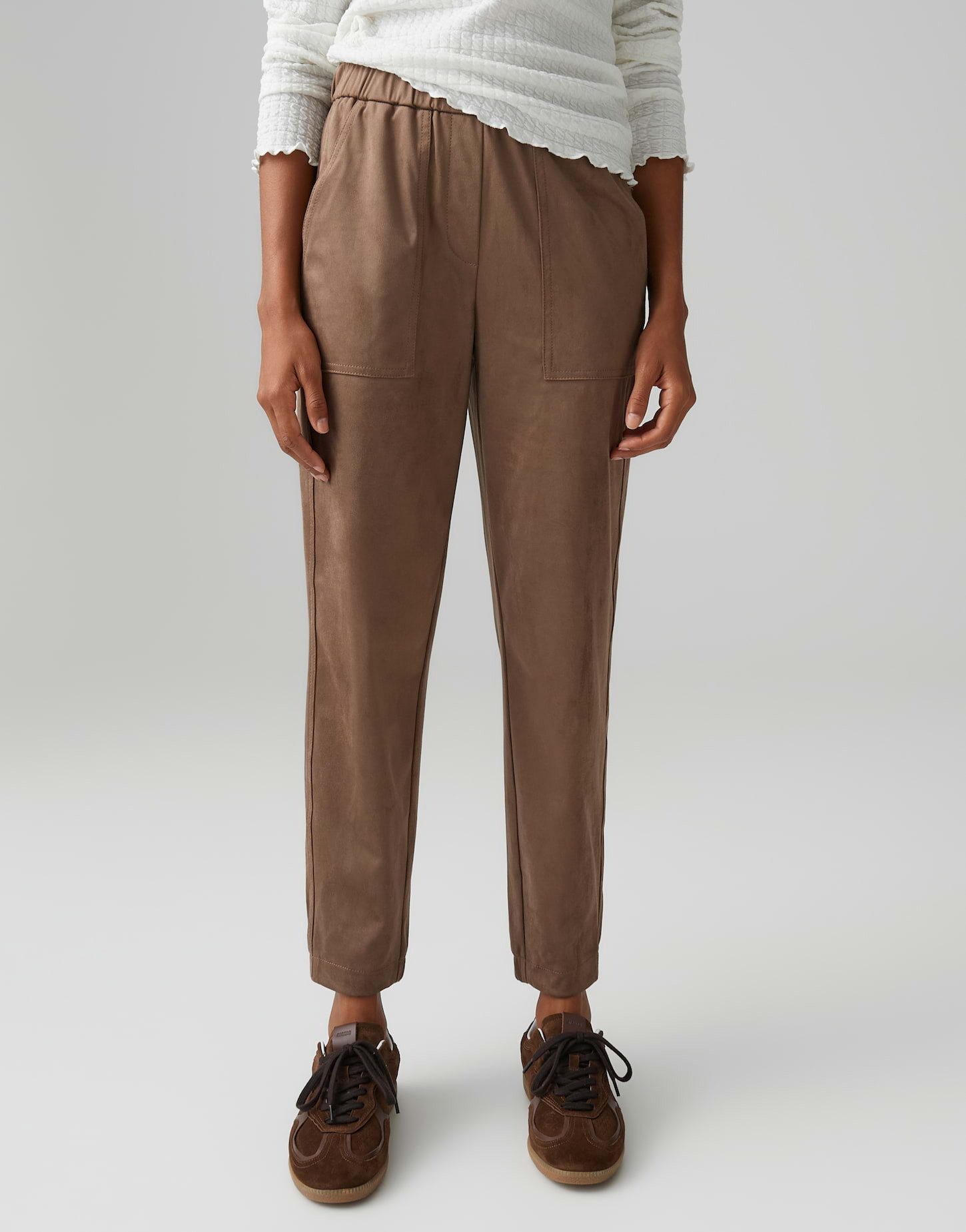 OPUS Lederhose MYHA VELOUR in Wildlederoptik günstig online kaufen