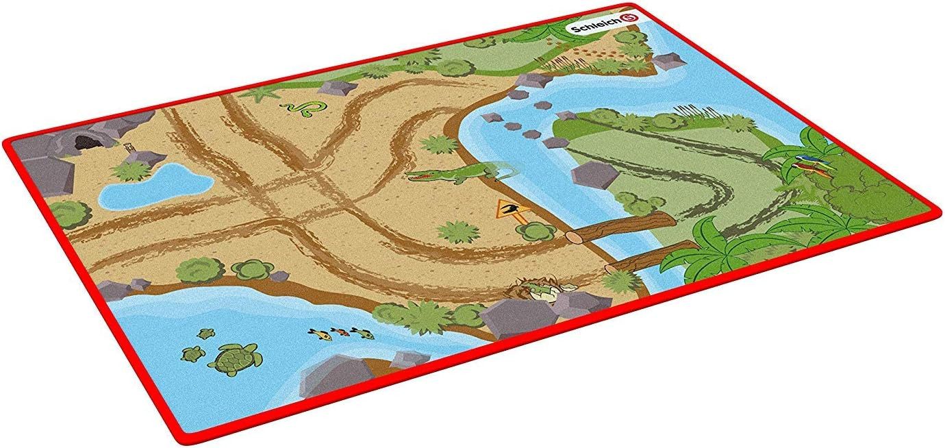 Schleich® Spielfigur Schleich Wild Life 42477 Spielteppich 92 x 133 cm Spielmatte