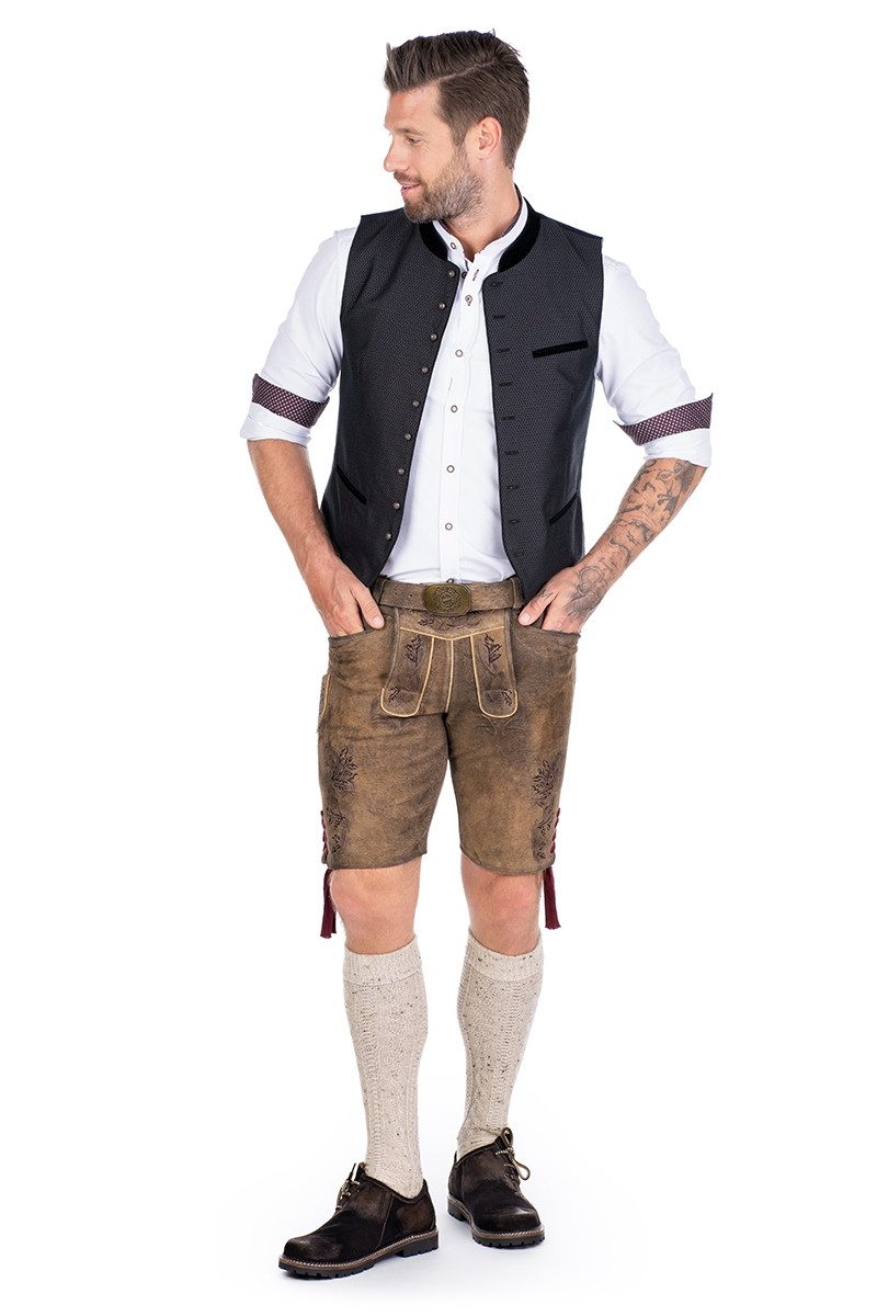 MarJo Trachtenweste Trachtenweste - BAIERBRUNN - schwarz