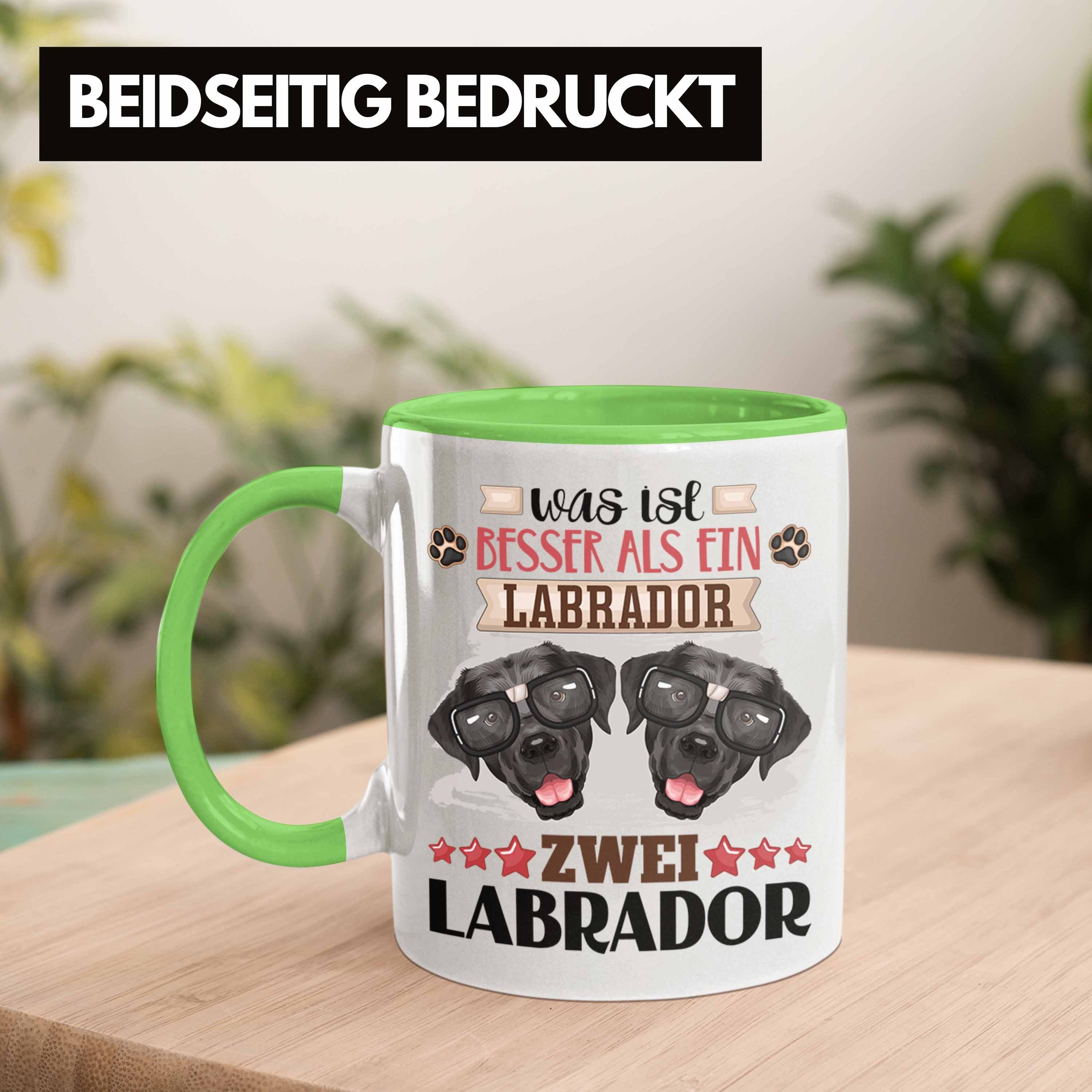Spruch Lustiger Ist Grün Labrador Tasse Was Trendation Geschenkidee Tasse Besitzer Geschenk