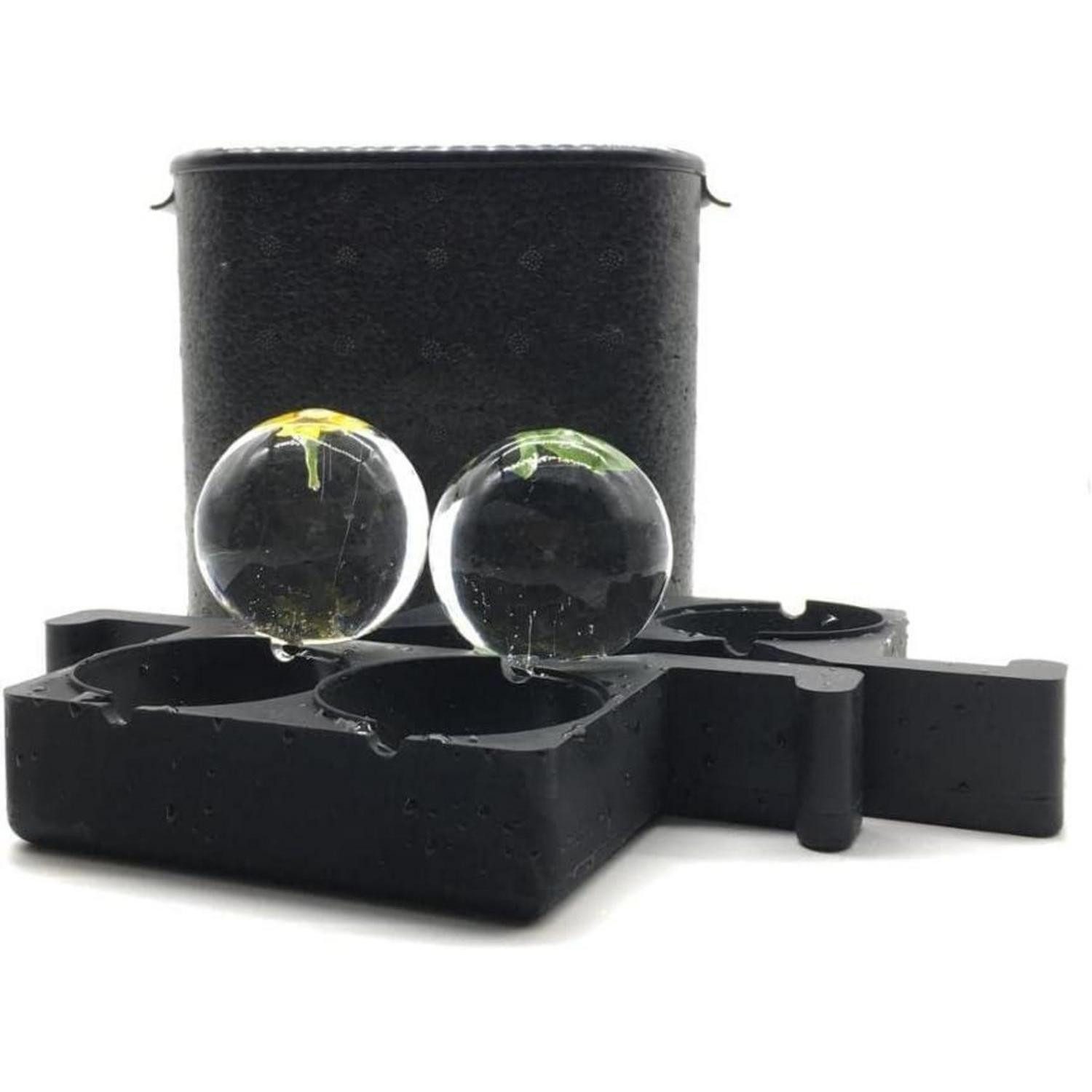LuxusKollektion Eiswürfelform Eiskugelformer Whisky Eisballform Cocktails 2ball