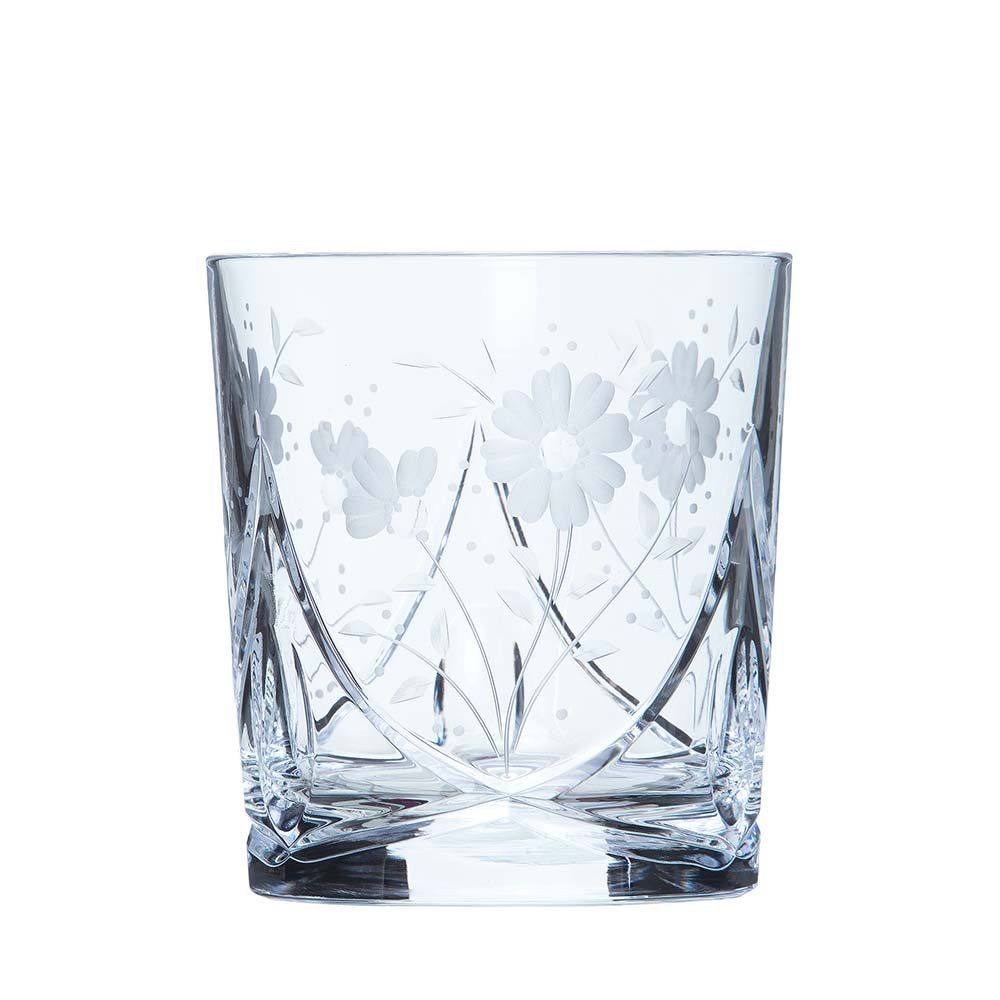 Whiskyglas Romantik (9 cm) - Kristallglas mundgeblasen · handgeschliffen · Handma
