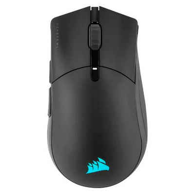 Corsair SABRE RGB PRO CHAMPION SERIES WIRELESS Maus (Bluetooth, USB, RF Wireless)