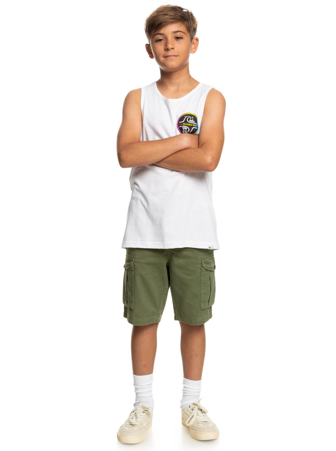 Clover Crucial Cargoshorts Leaf Four Battle Quiksilver