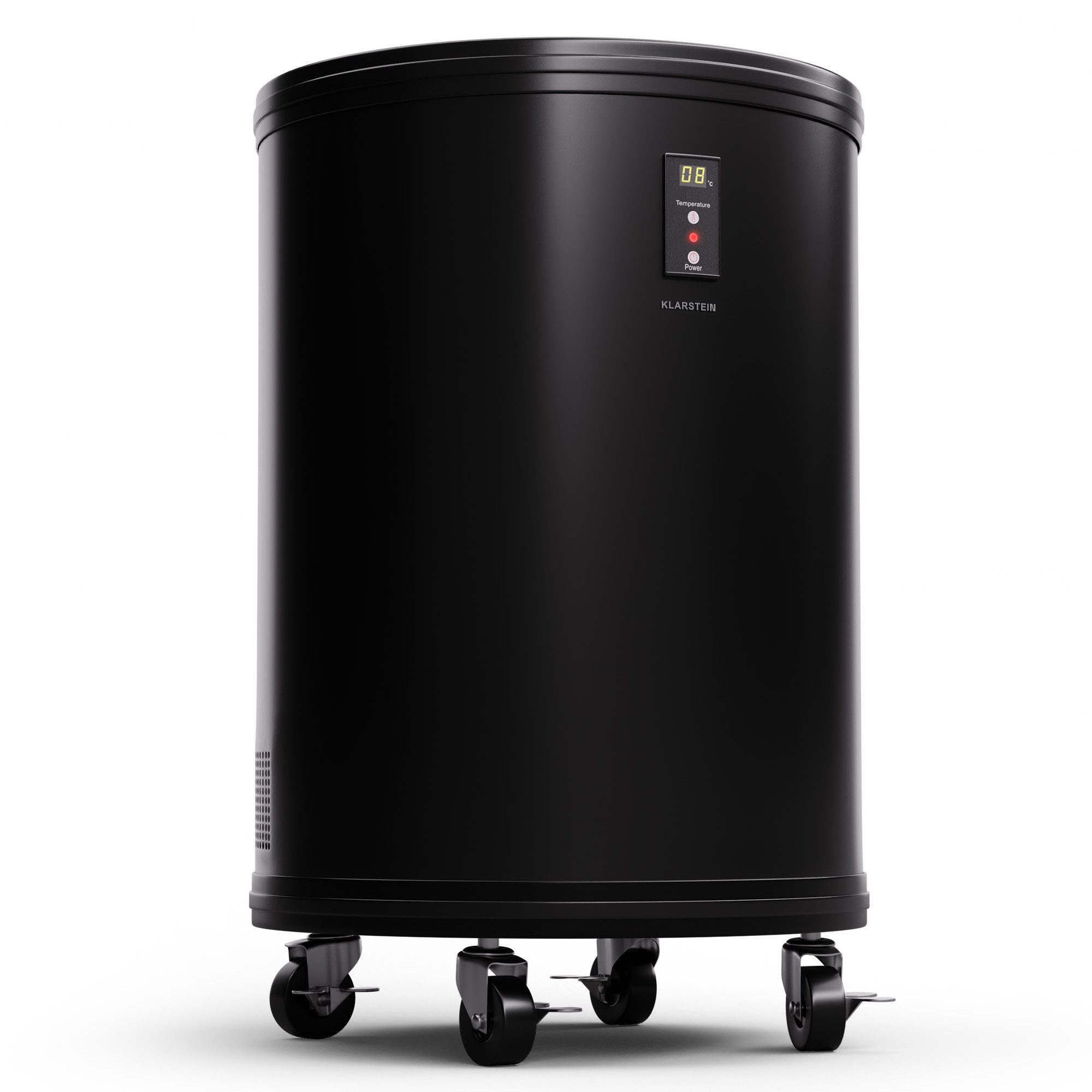 Klarstein Table Top Kühlschrank ICE4-MR.-Barbot-bl 10045458, 62 cm hoch, 42 cm breit, Bier Hausbar Getränkekühlschrank Flaschenkühlschrank