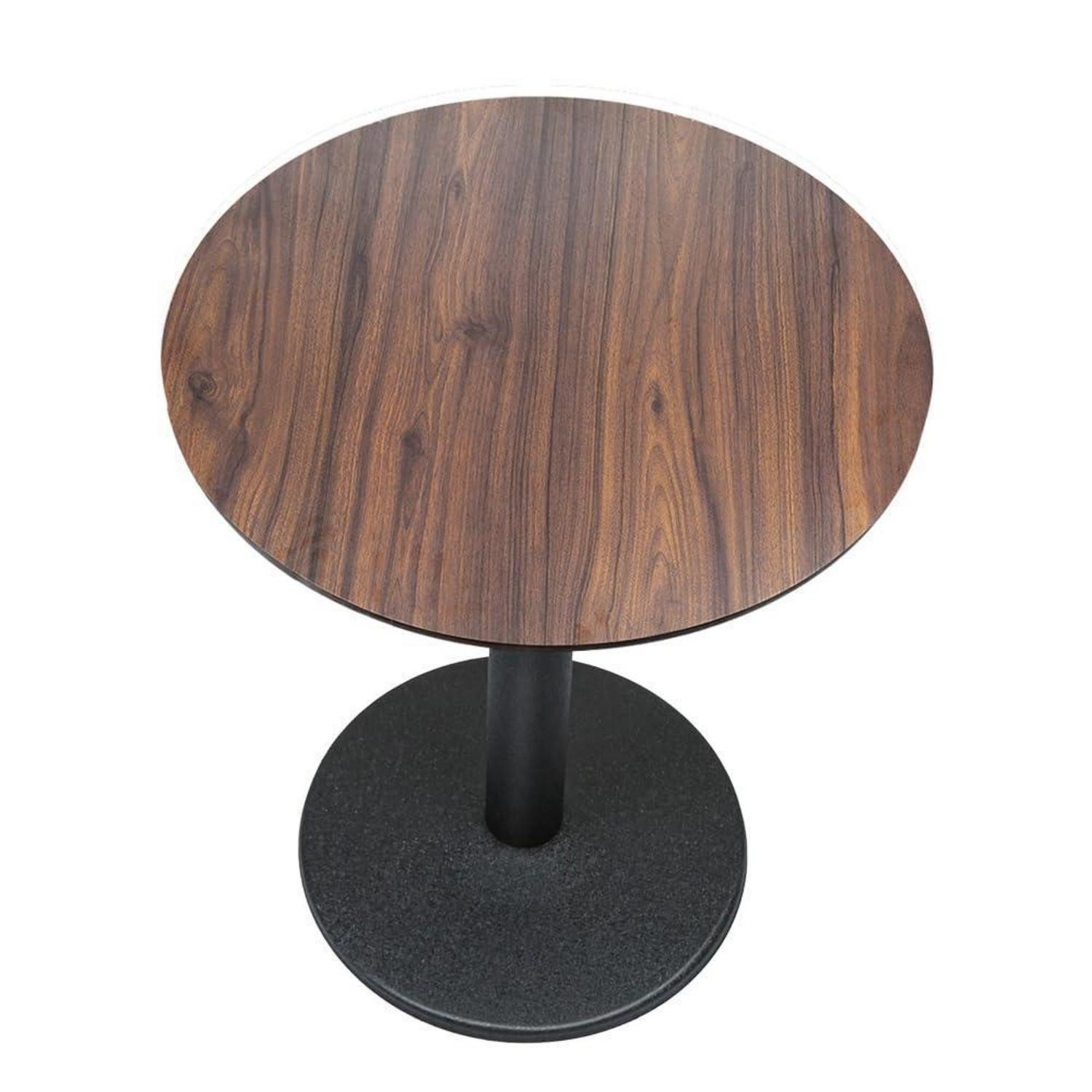 LuxusKollektion Bistrotisch Bartisch Holzplatte Eisenbeine 60x60cm (1-St)