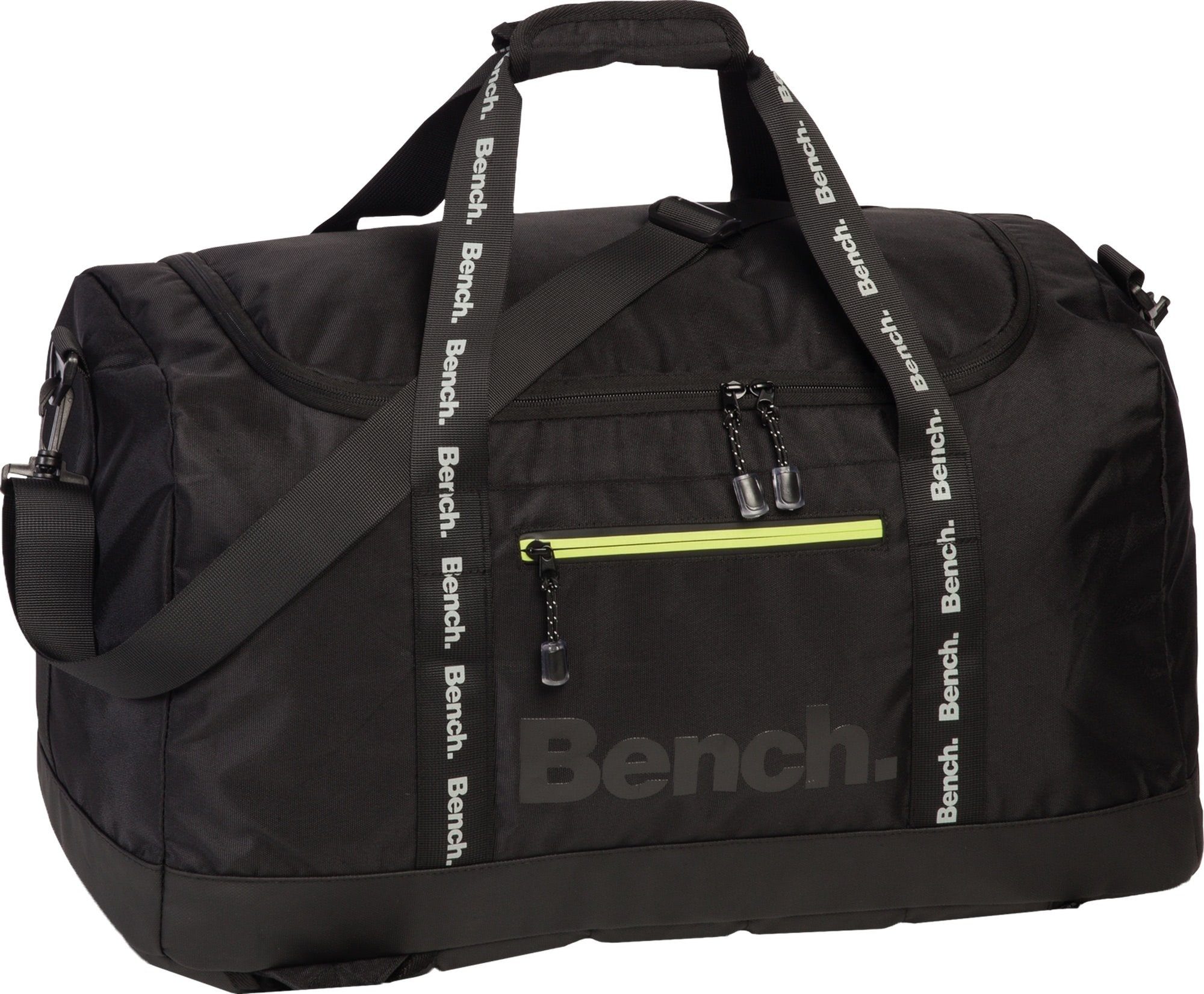 Bench. Sporttasche OTI302X Bench. Reisetasche und Rucksack 2in1 (Sporttasche), Unisex Nylon Polyester Sporttasche, Sportrucksack, dunkelblau ca. 55cm