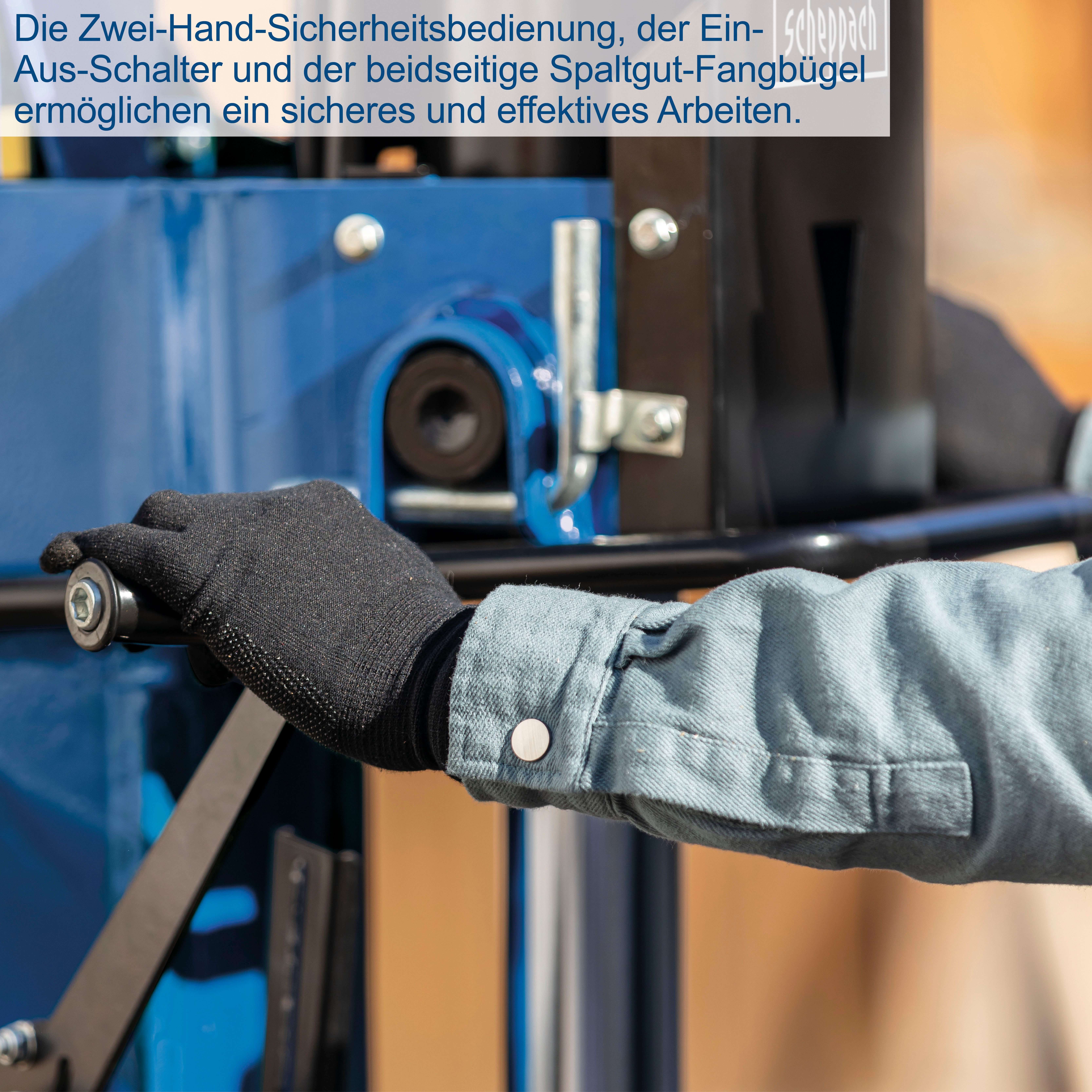 Scheppach Holzspalter »HL3000«, 550 W, Spaltgutlänge bis 110 cm, Spaltgutdurchmesser bis 40 cm, Spaltkraft 30 Tonnen