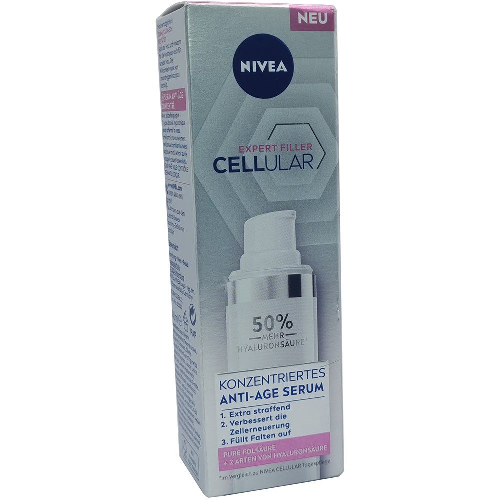 Nivea Anti-Falten-Serum Expert Filler Cellular Serum, 40ml Anti-Age Konzentriertes