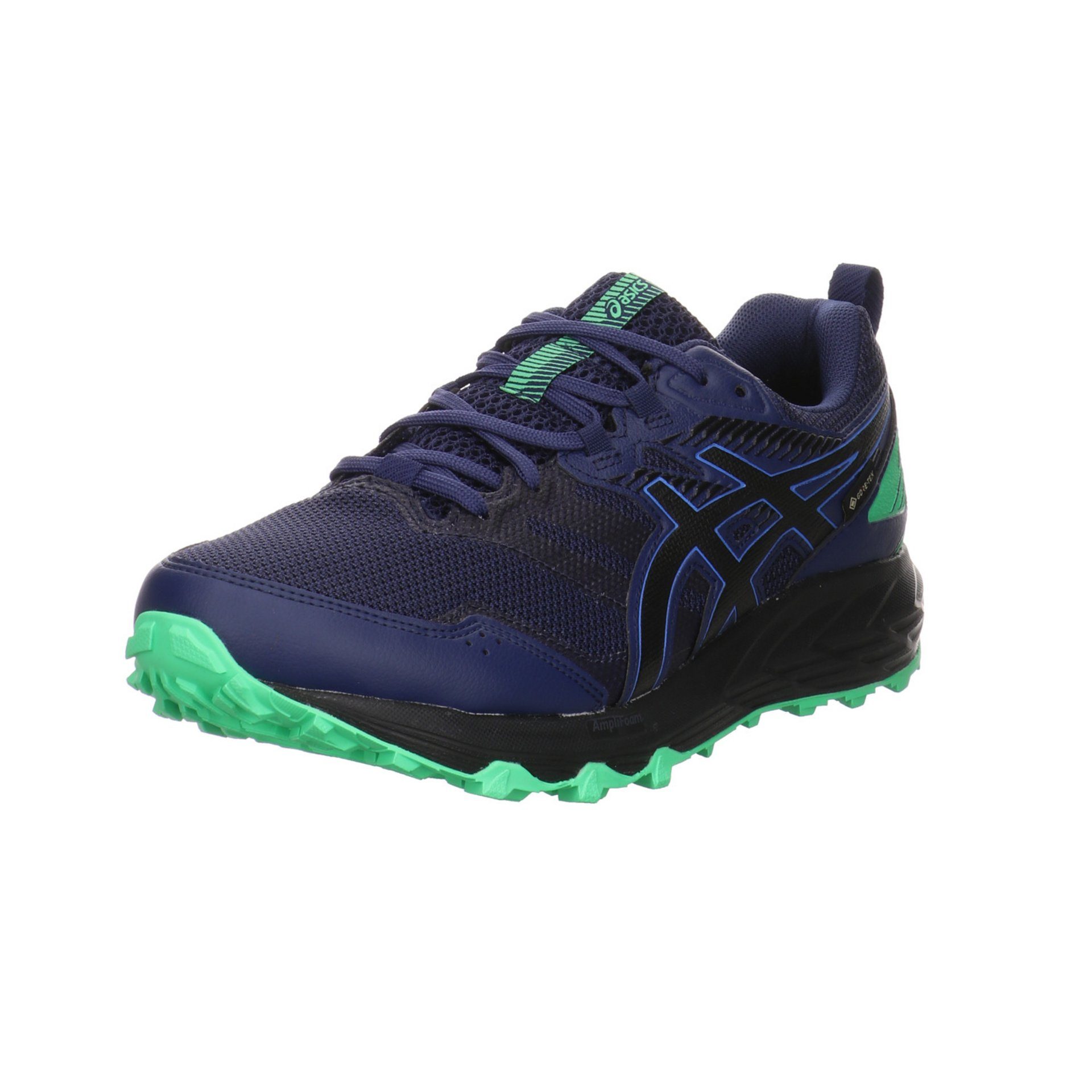 Asics Herren Outdoor Schuhe Kombi sonst Synthetikkombination Sneaker blau