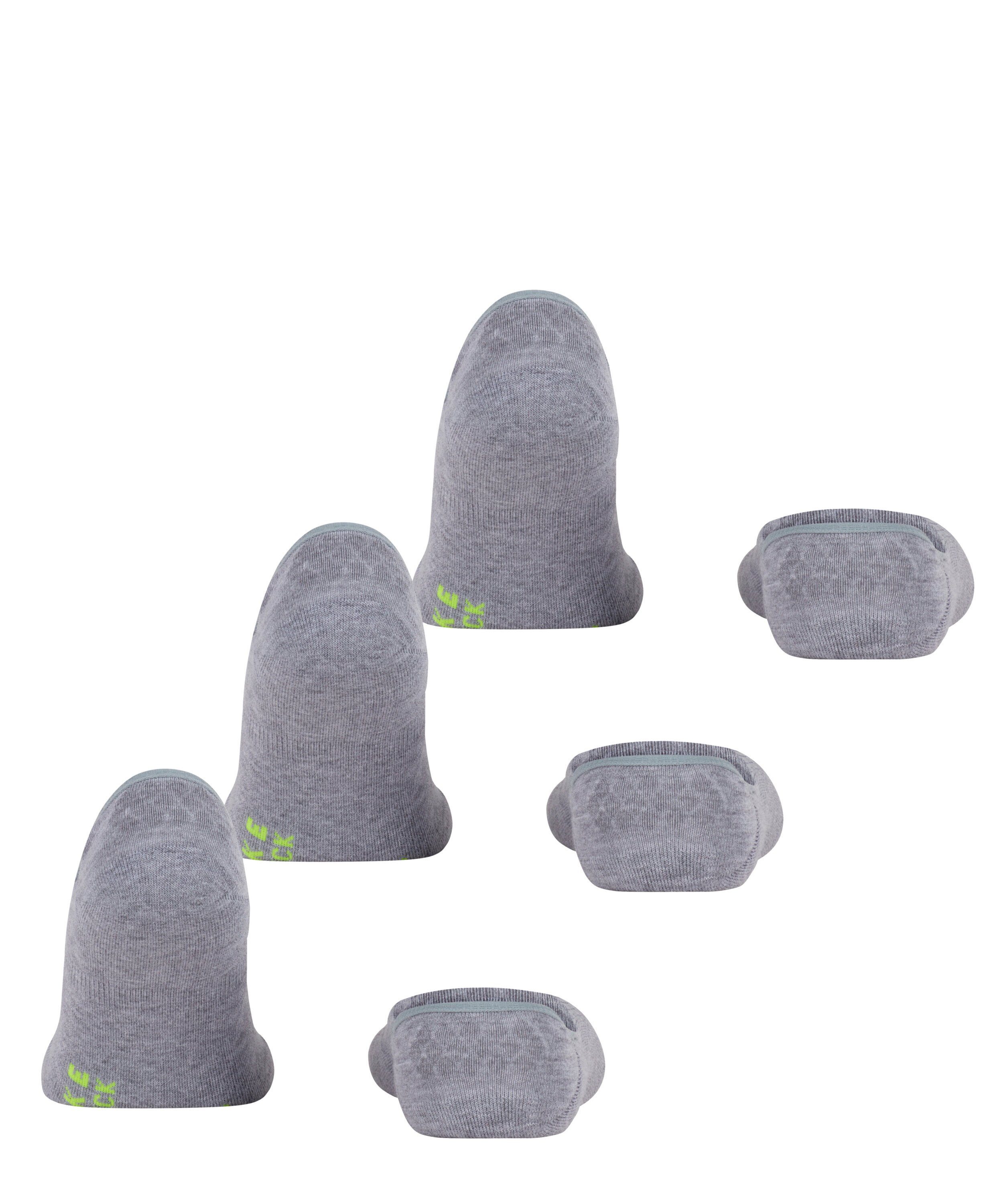 FALKE Füßlinge Cool Kick 3-Pack Füßlinge (3-Paar) rutschfest durch Silikon in der Ferse