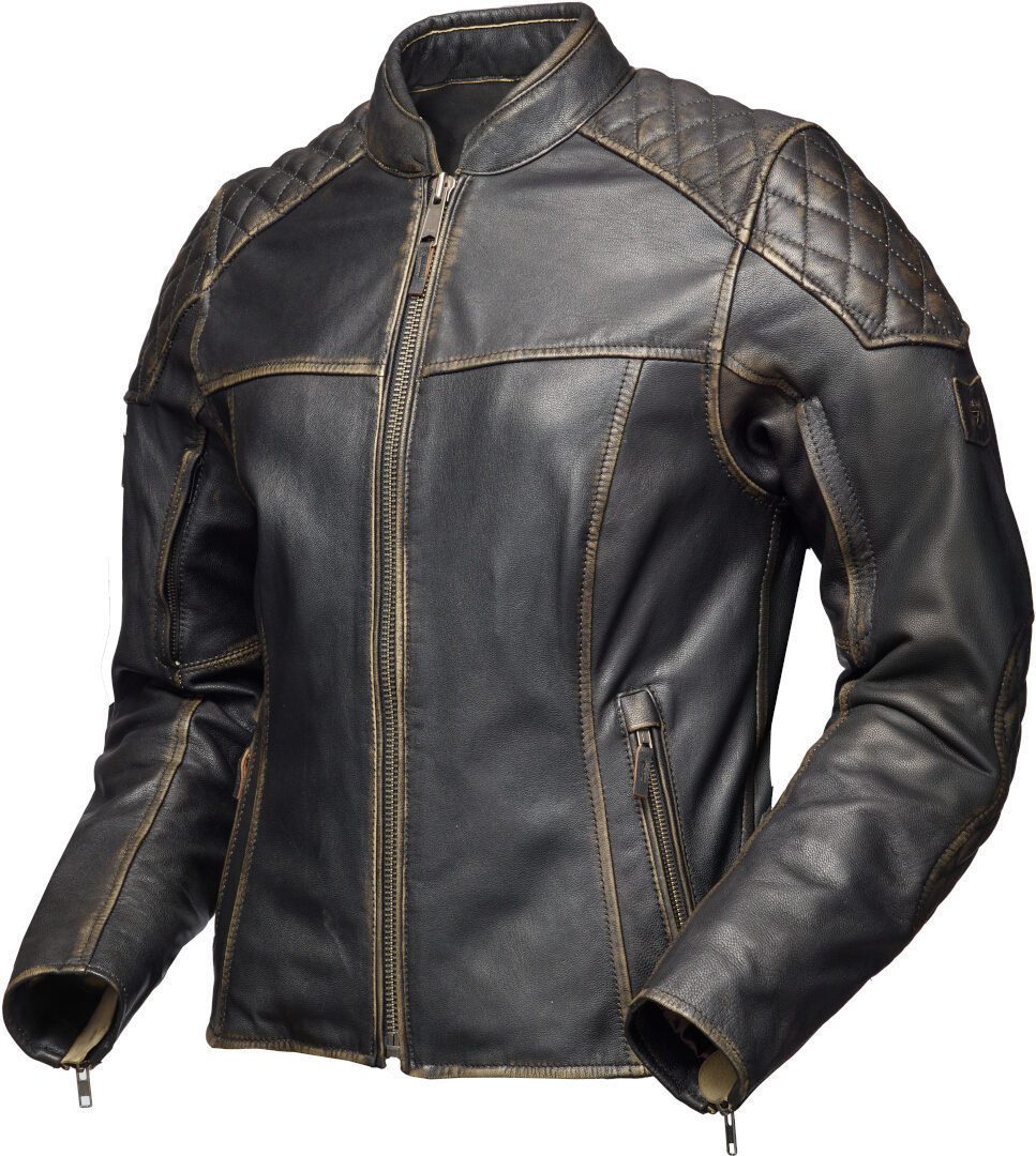 Motorradjacke Phinix Damen Motorrad Lederjacke
