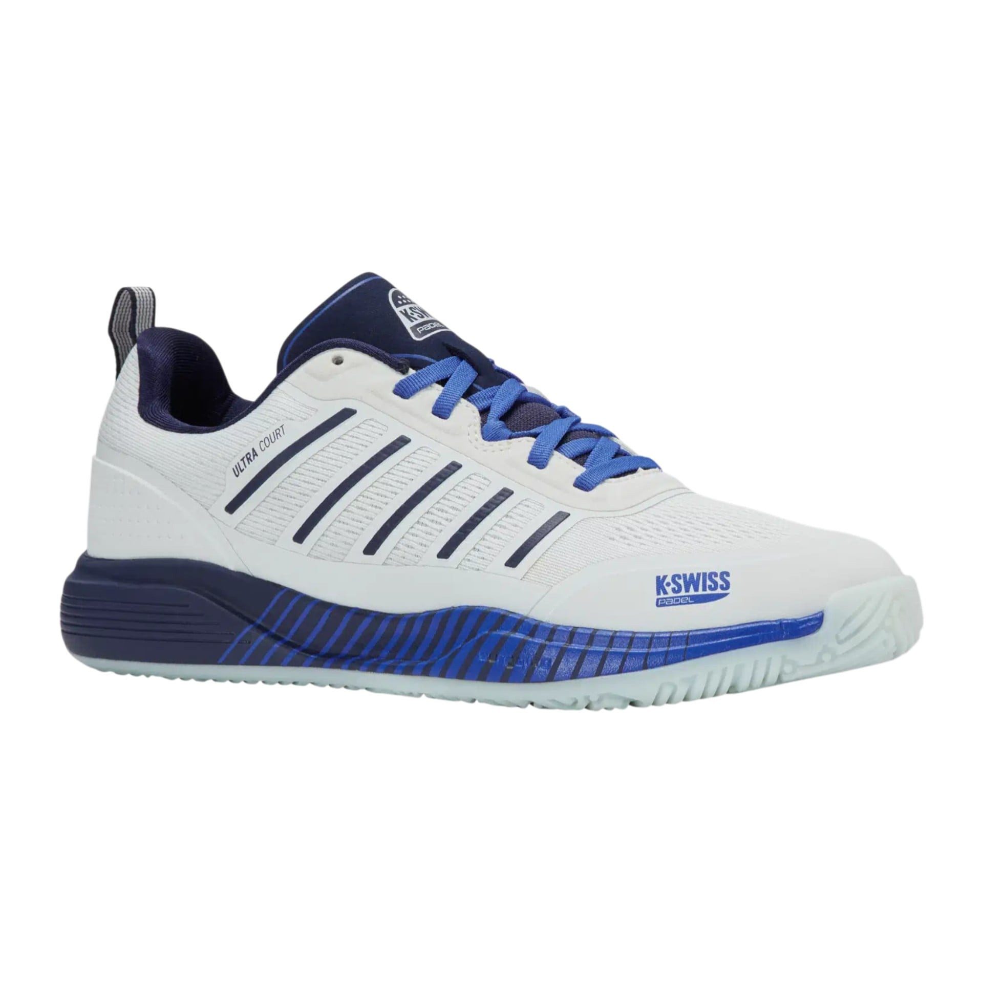K-Swiss Performance Padelschuhe Ultra Court weiss/schwarz/blau Herren Tennisschuh