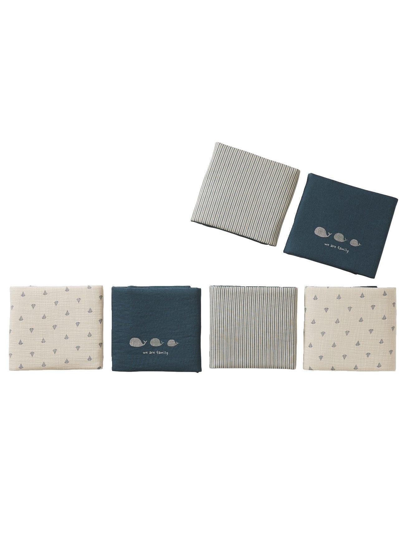 vertbaudet Bettumrandung Baby Bettumrandung/Laufgitter-Polster NAVY SEA günstig online kaufen