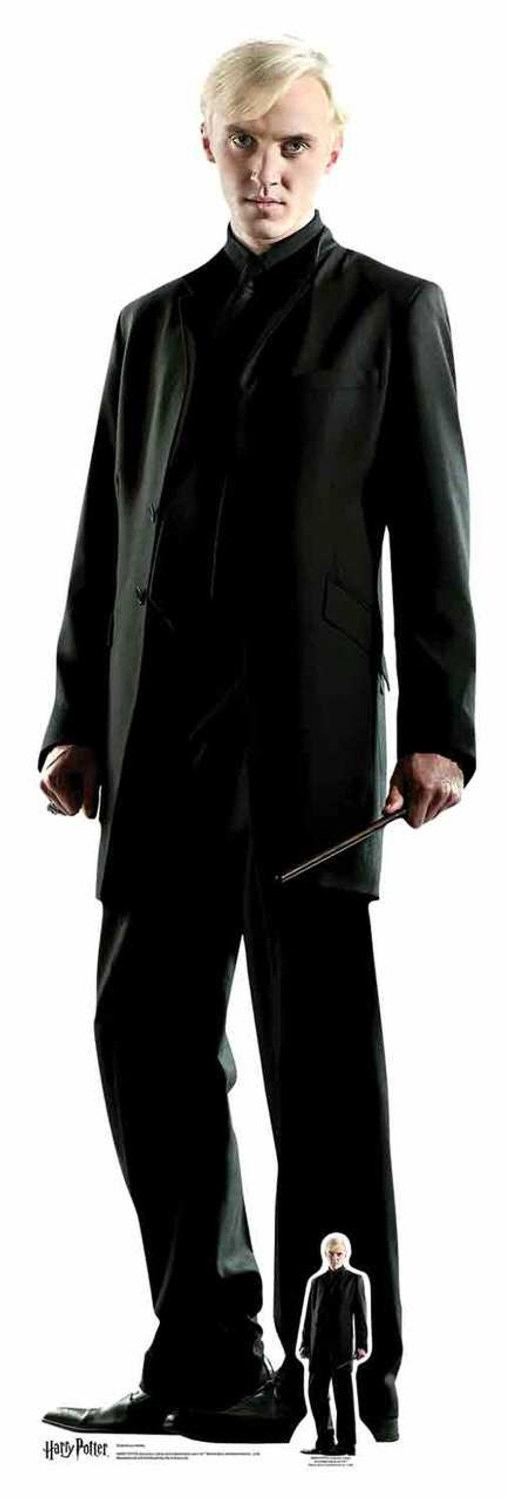 Dekofigur Harry Potter Pappaufsteller Draco Malfoy Pappaufsteller