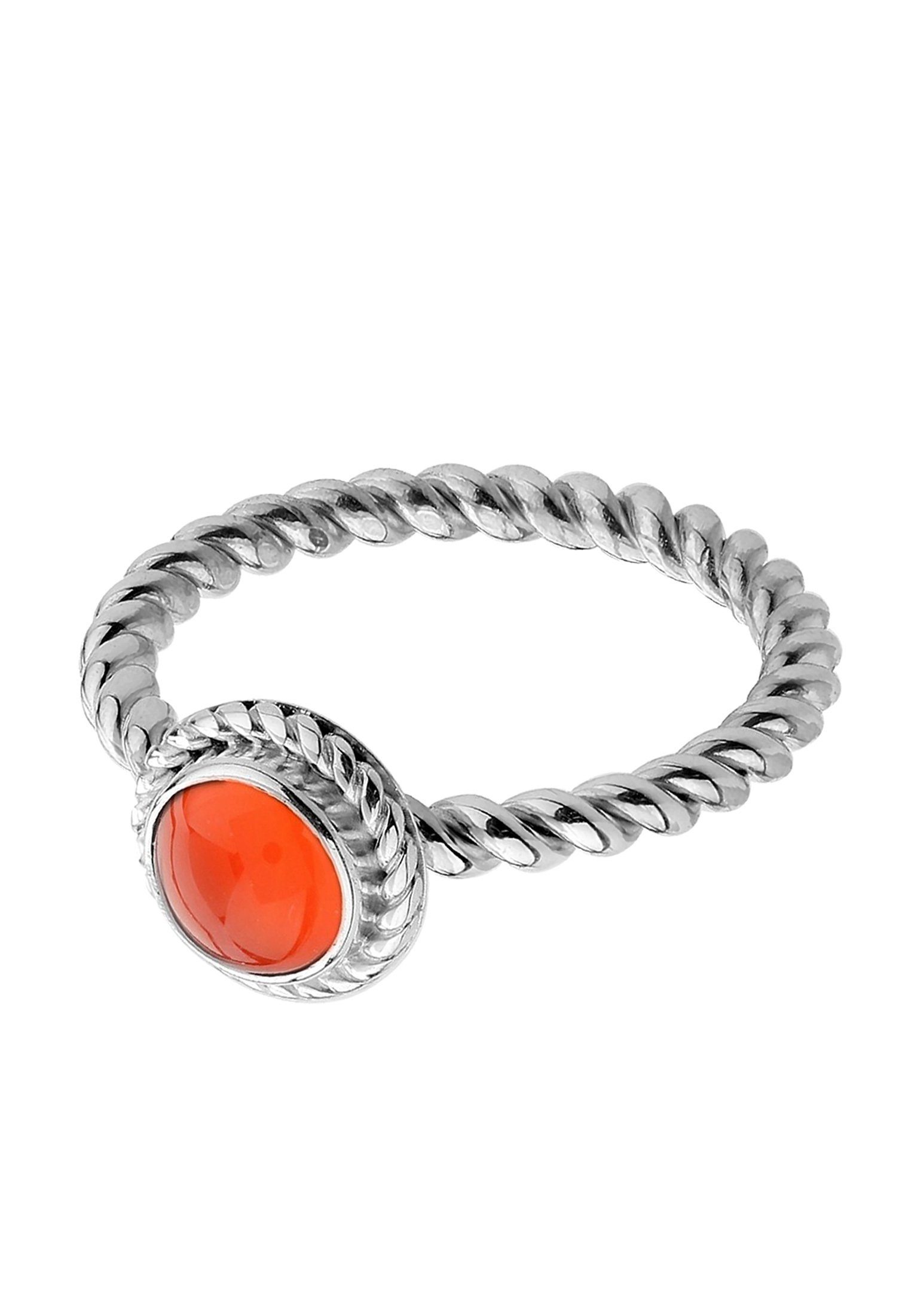 Nenalina Fingerring Karneol Geburtsstein Juli Trend Edel 925 Silber günstig online kaufen