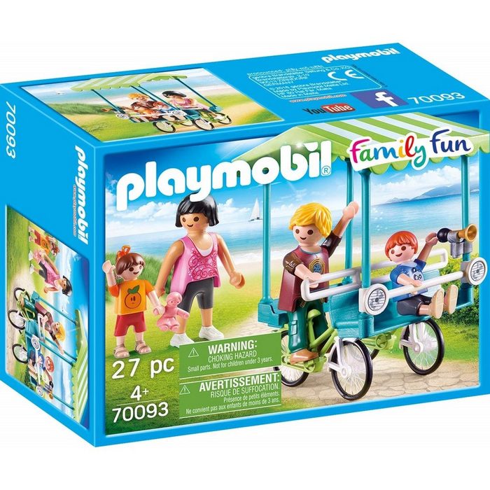 Playmobil® Spielbausteine 70093 Familien Fahrrad
