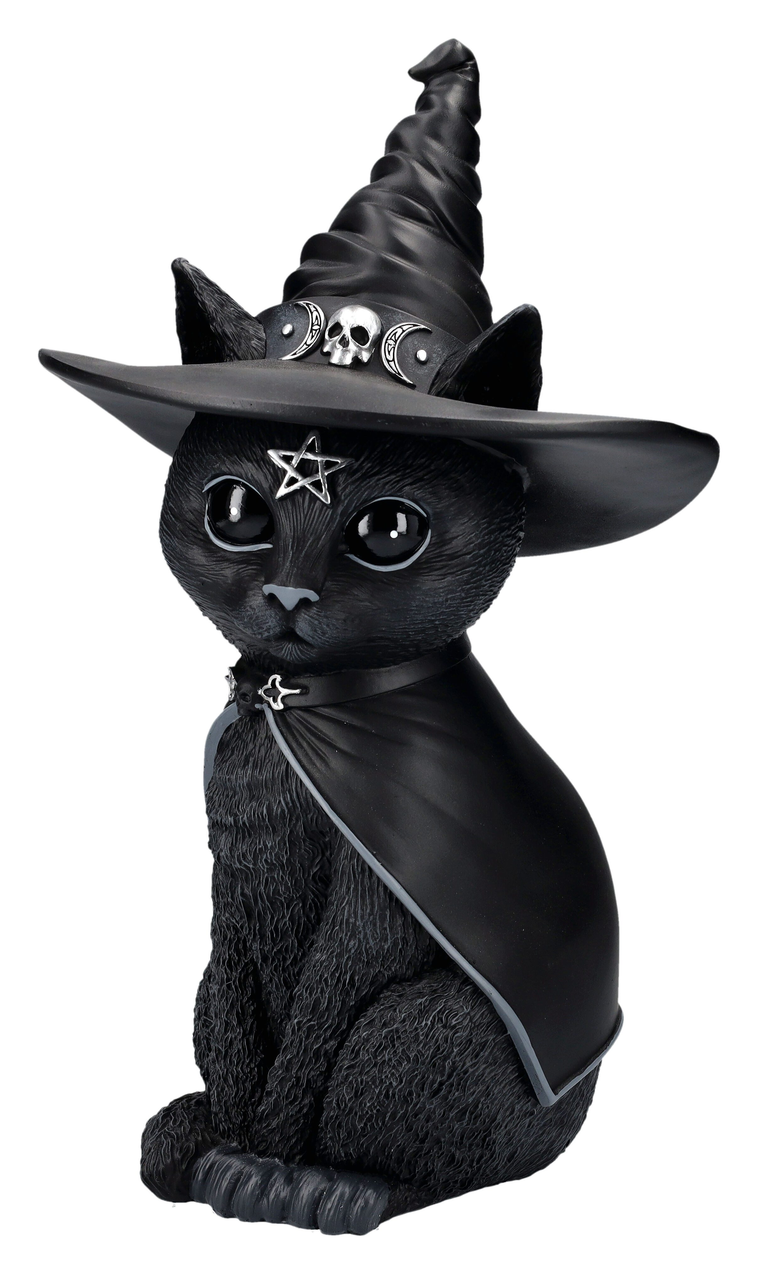 Figuren Shop GmbH Fantasy-Figur Okkulte Katzenfigur