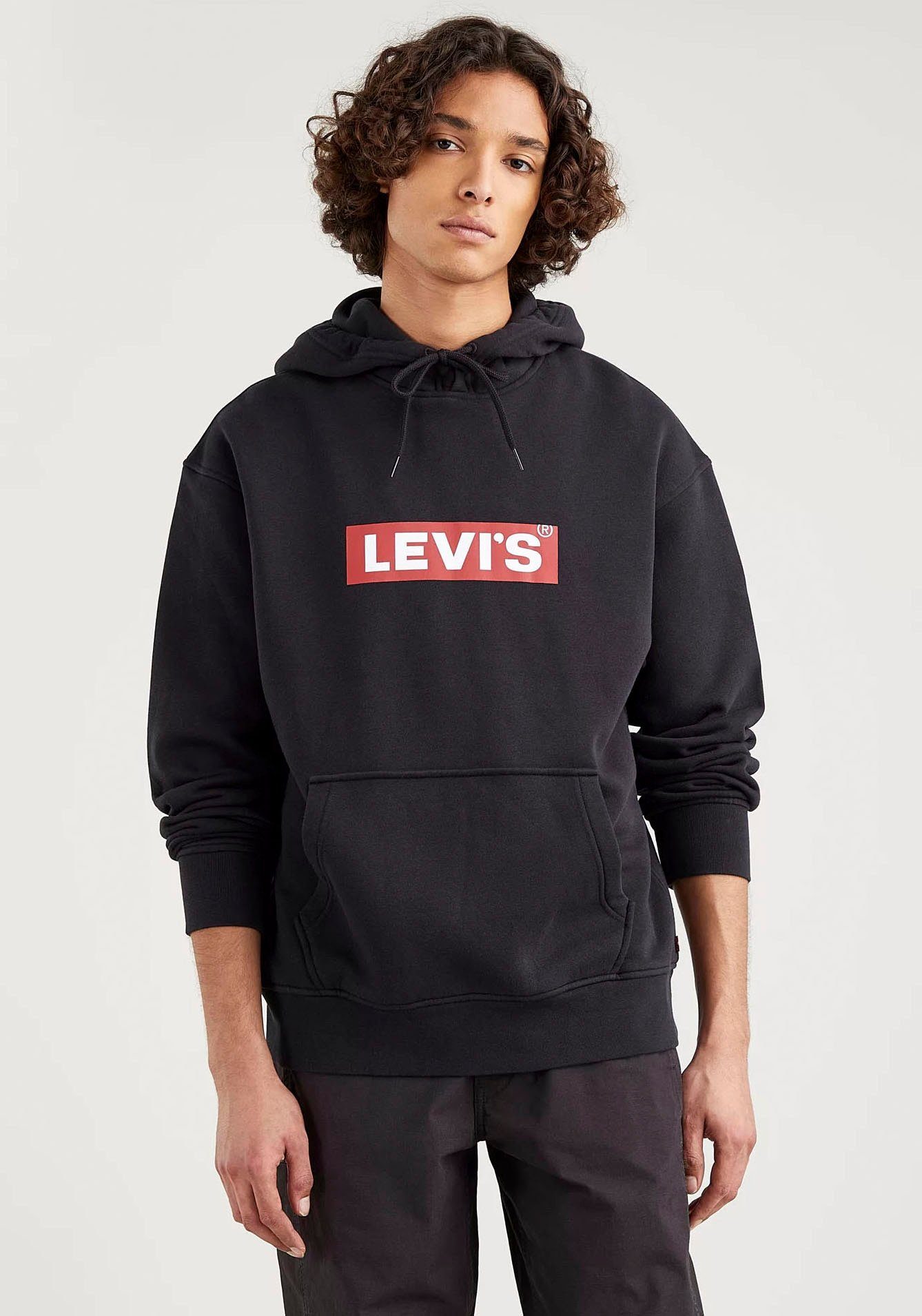 Levi's® Hoodie T3 RELAXD GRAPHIC schwarz | Sweatshirts