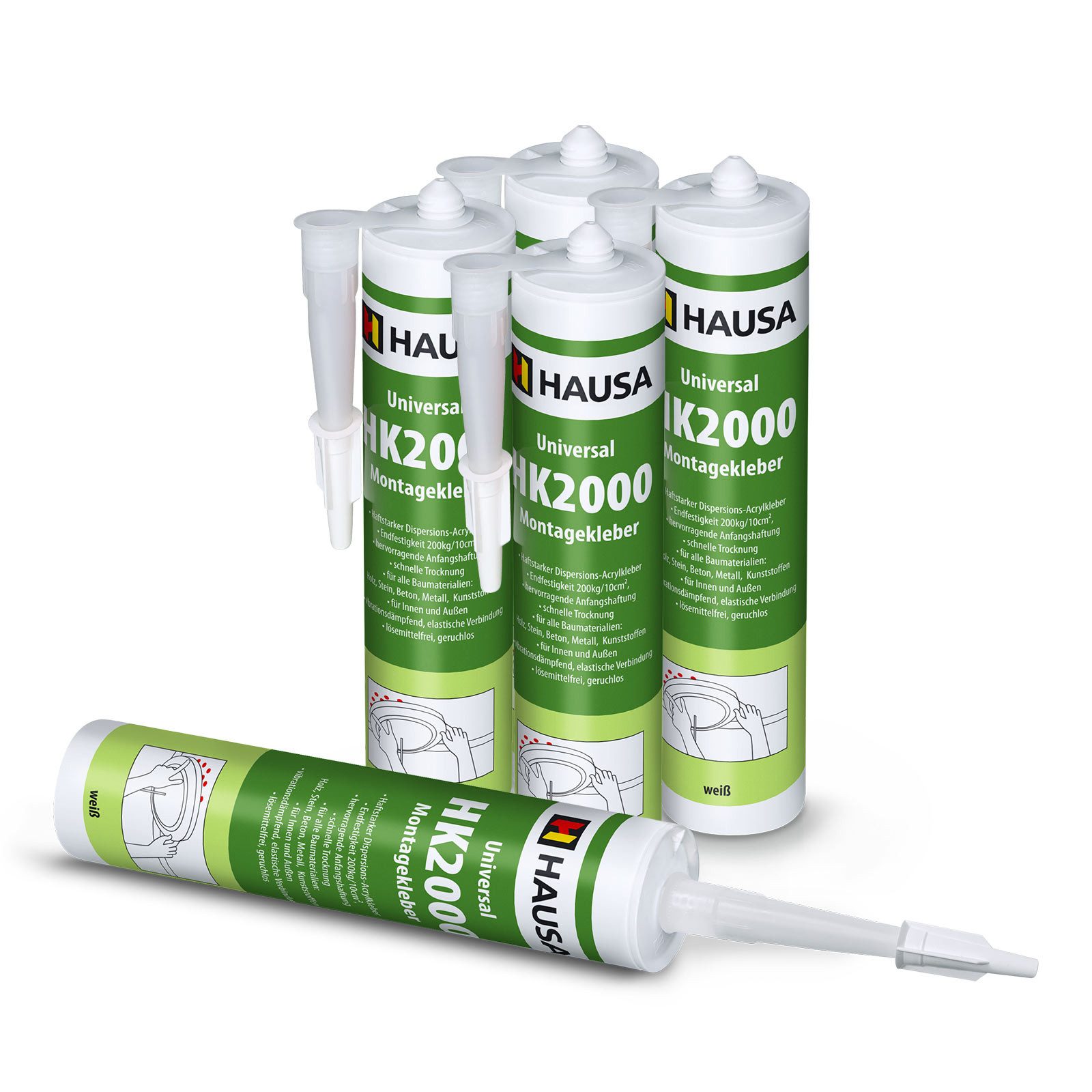 Hausa Montagekleber Universal HK2000, (Kraftkleber, Baukleber, günstig online kaufen