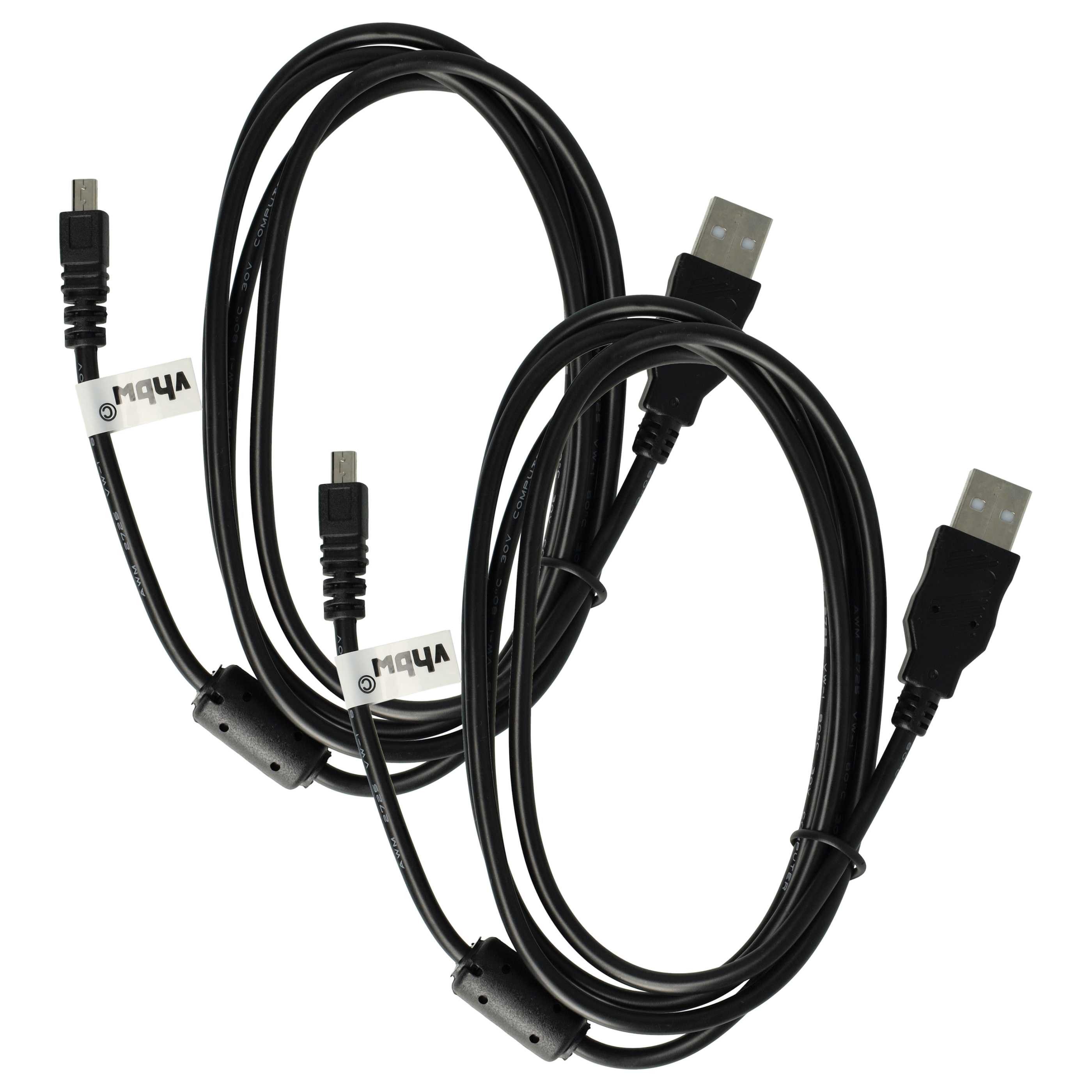 Câble USB De Données Pour Appareils Photo Panasonic Lumix - Modèles FT30, FT4, FT3, 14.5cm