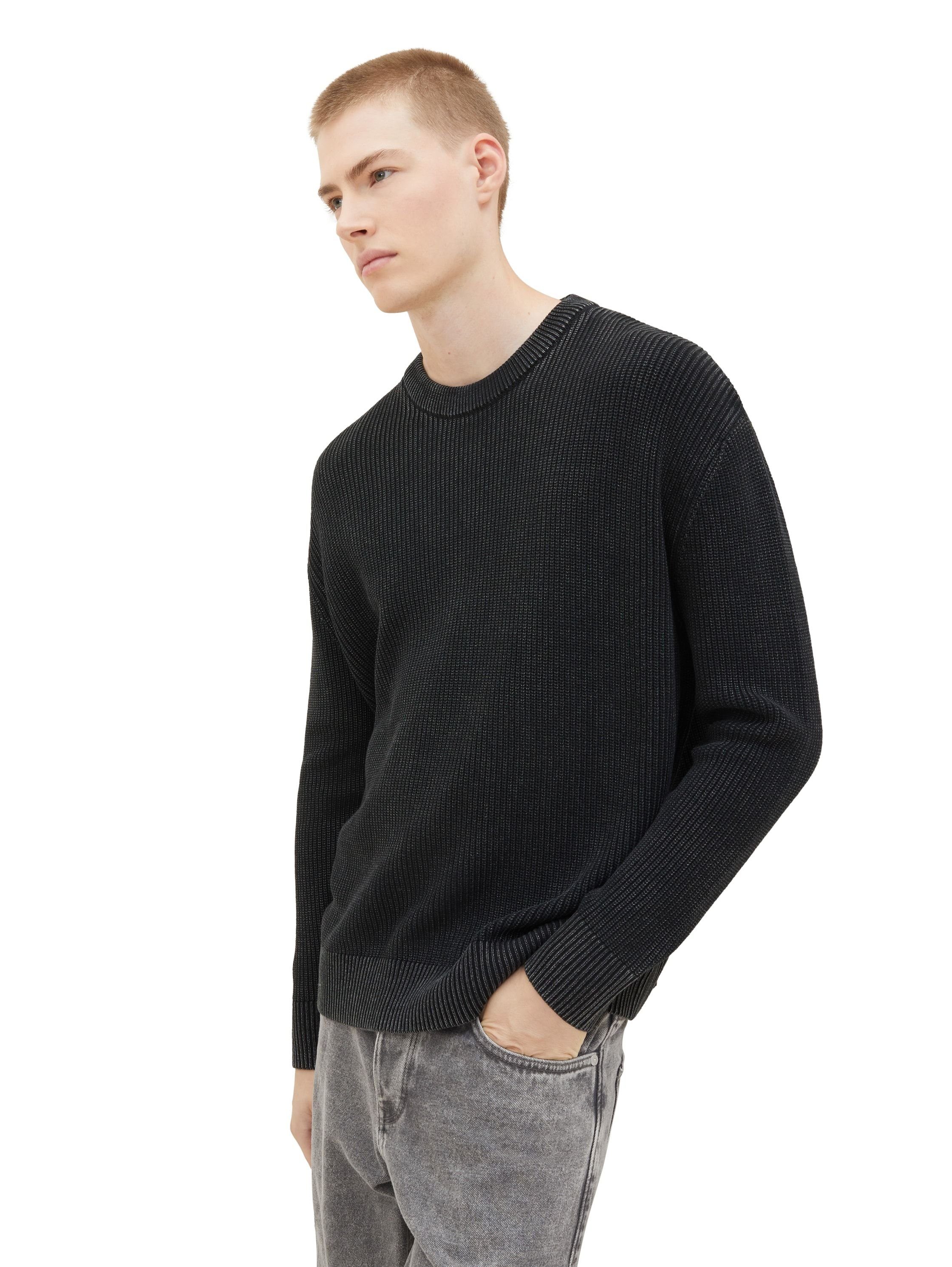 Strickpullover TAILOR TOM Black