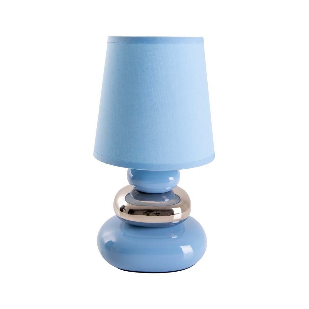 Spitzenklasse näve Tischleuchte, Tischleuchte Beistelllampe Blau Schreibtischlampe Schlafzimmerlampe H