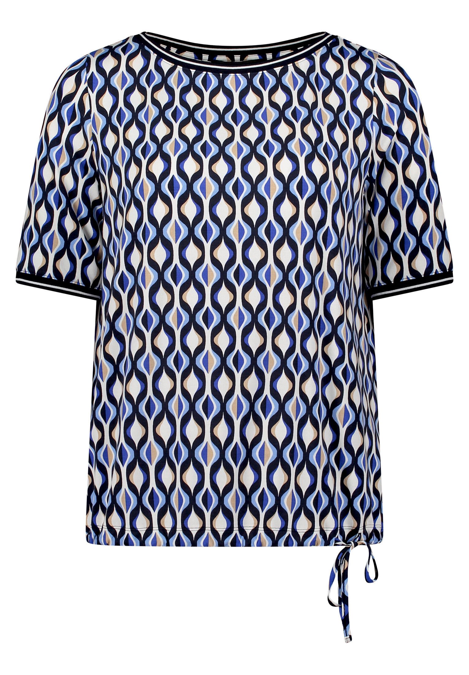 Betty Barclay Kurzarmshirt Damen mit Tunnelzug (1-tlg)