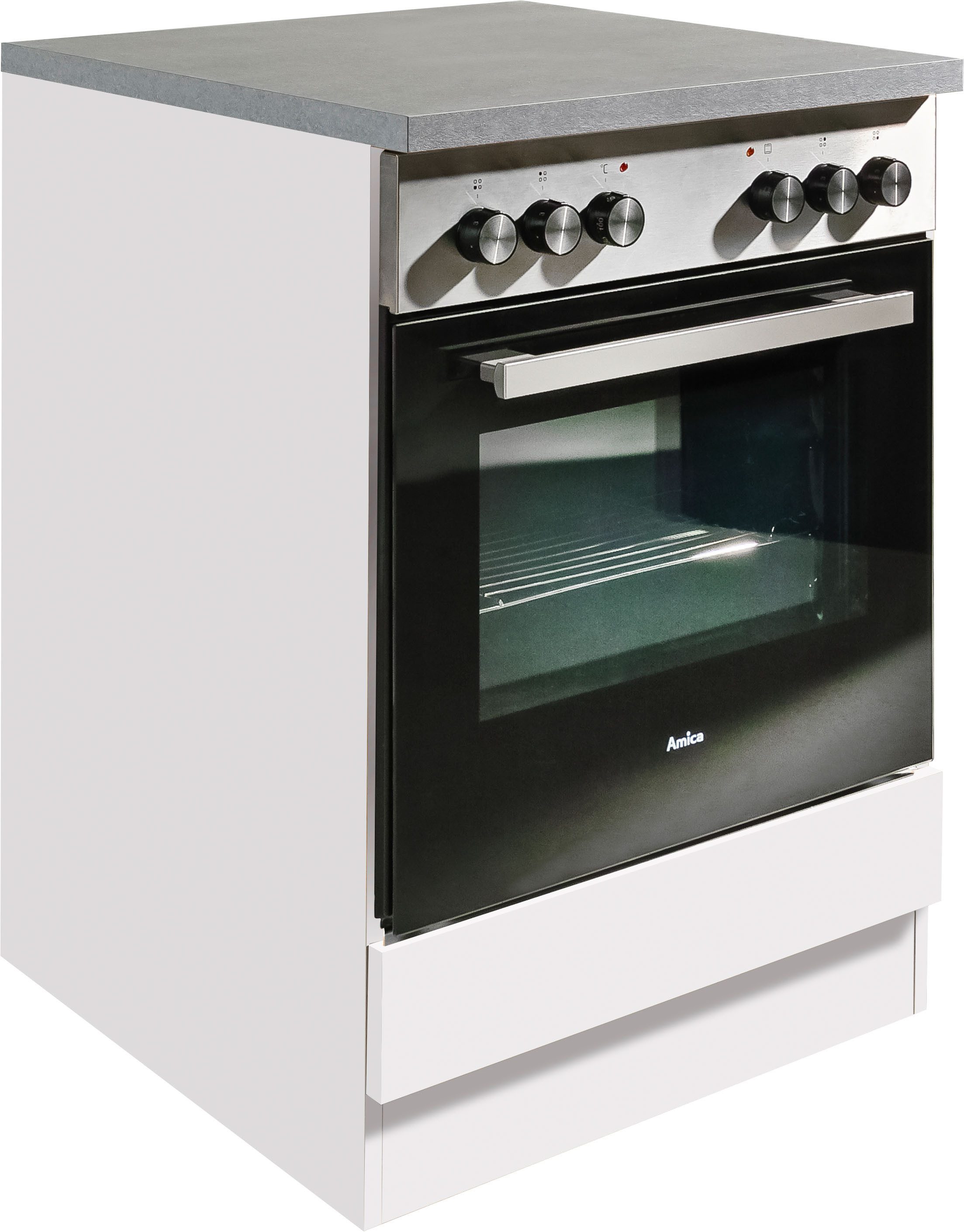 wiho Küchen Herdumbauschrank Kiel 60 cm breit