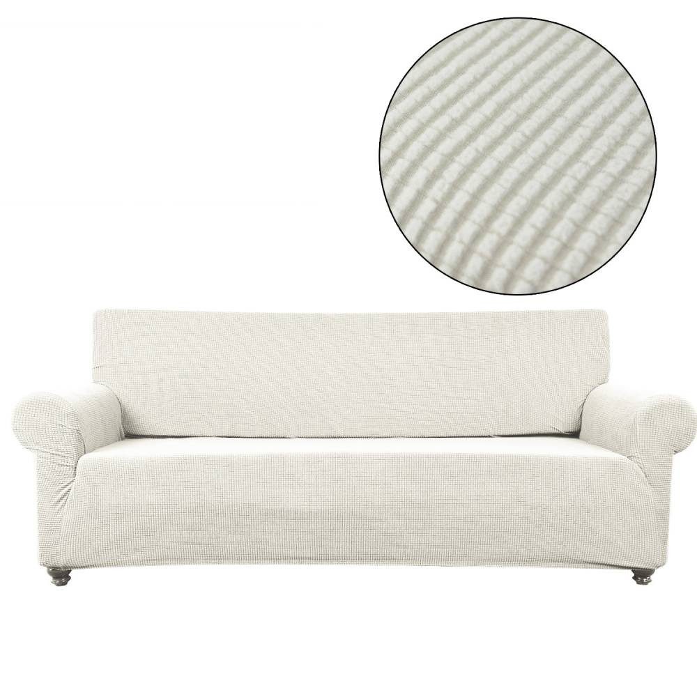 Blusmart Sofabezug Jacquard-Stretch-Couchbezug-Universelle Sofabezüge, Waschbar, Rutschfester, Möbelschutz Für Hunde, Katzen